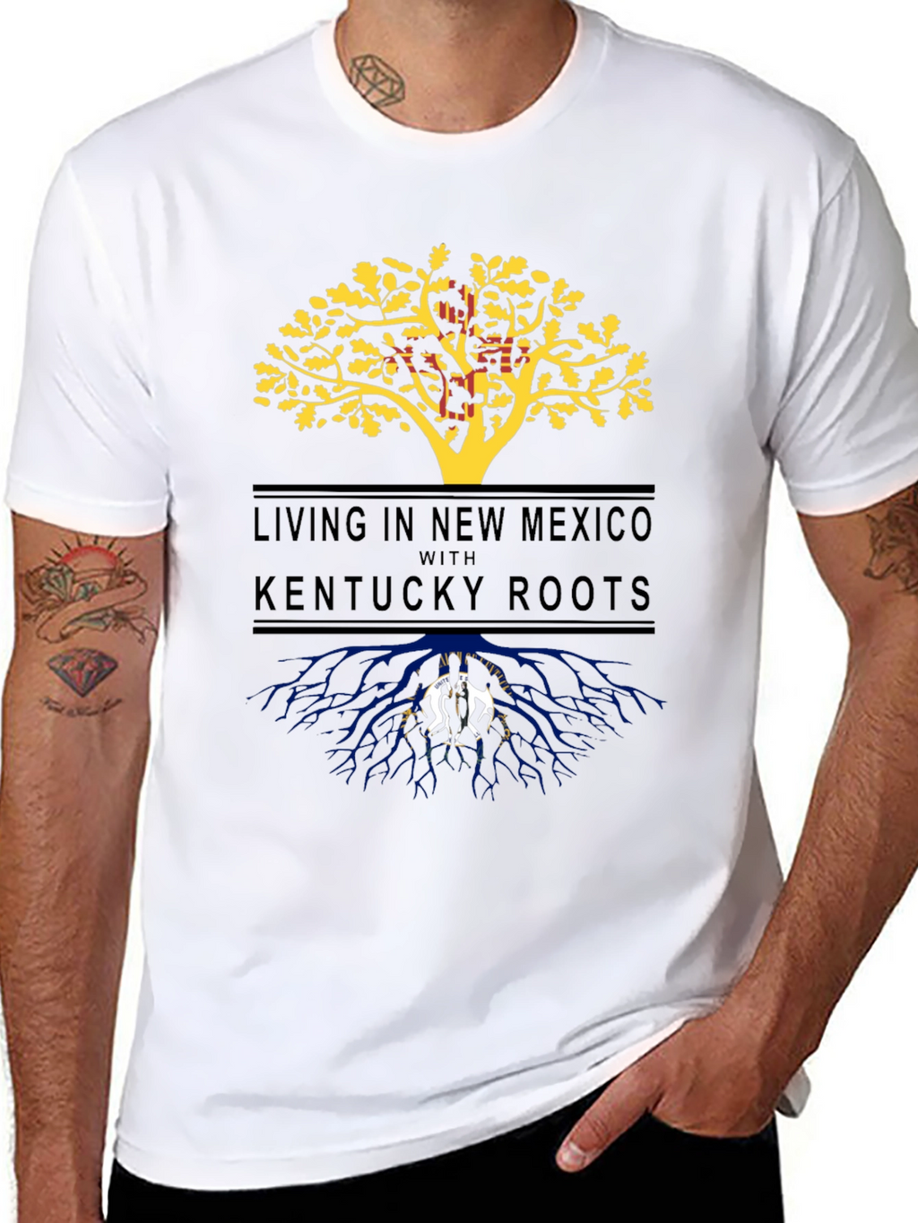 New Mexico Kentucky Roots T-Shirt