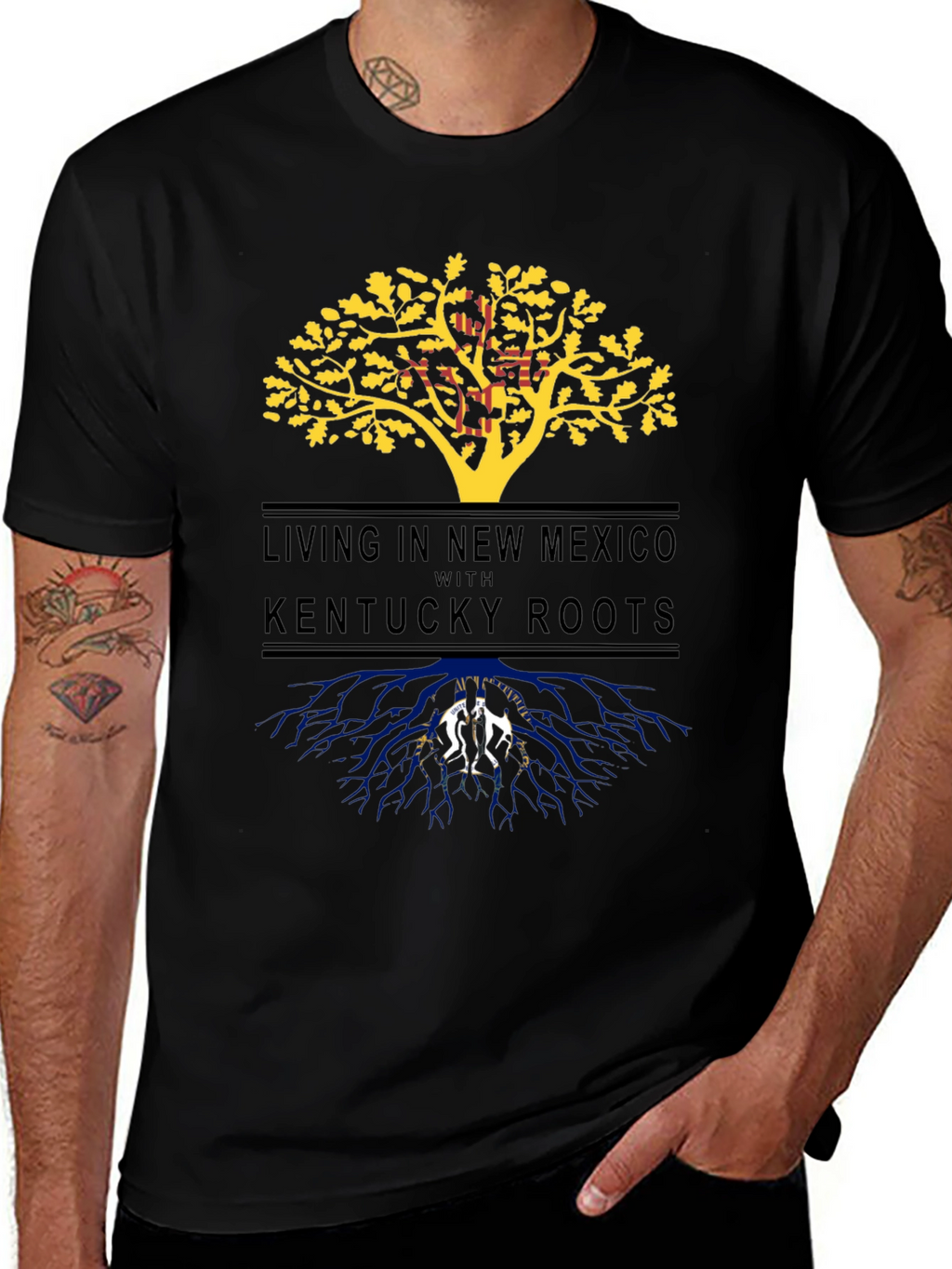 New Mexico Kentucky Roots T-Shirt