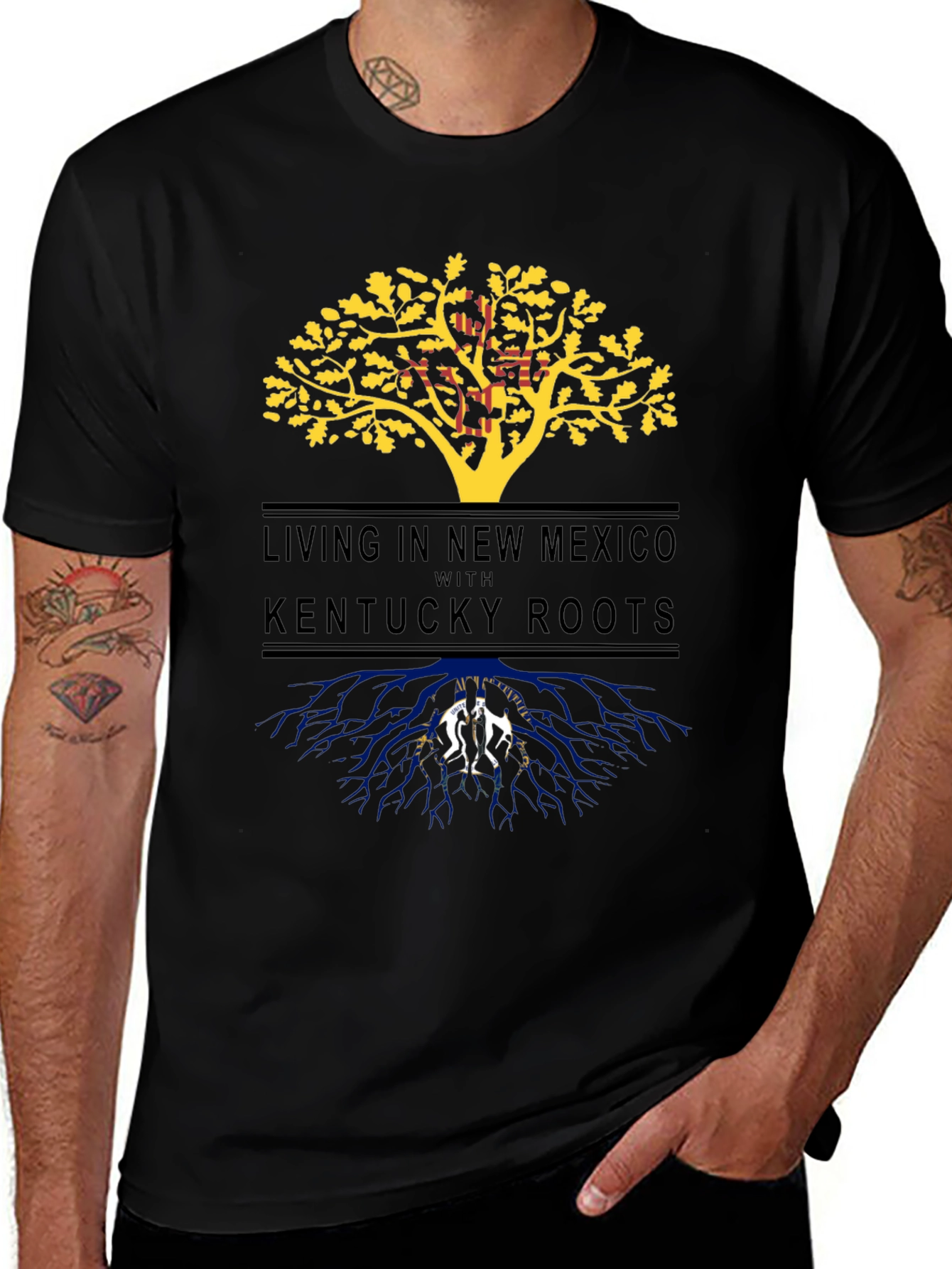 New Mexico Kentucky Roots T-Shirt