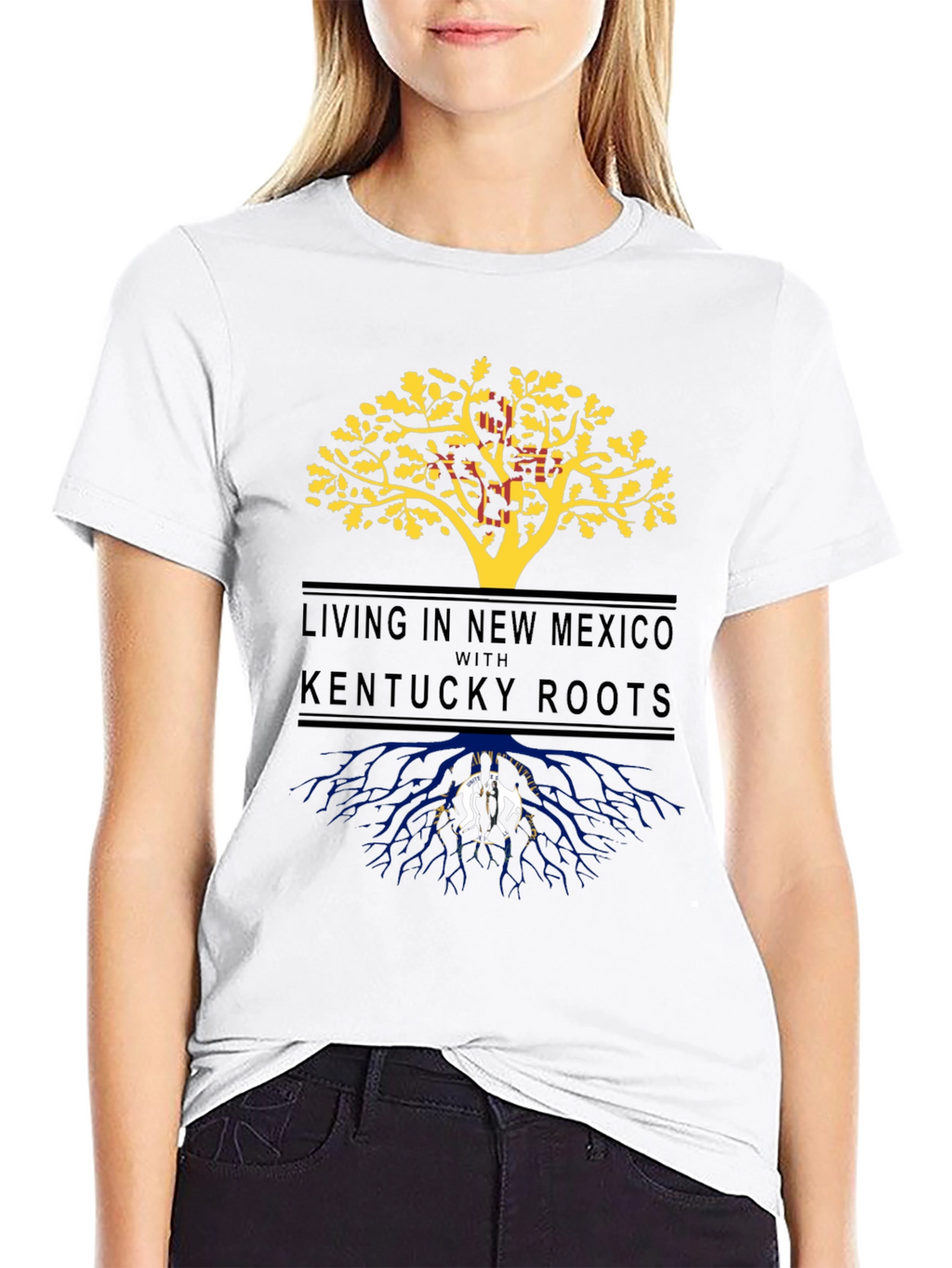 New Mexico Kentucky Roots T-Shirt