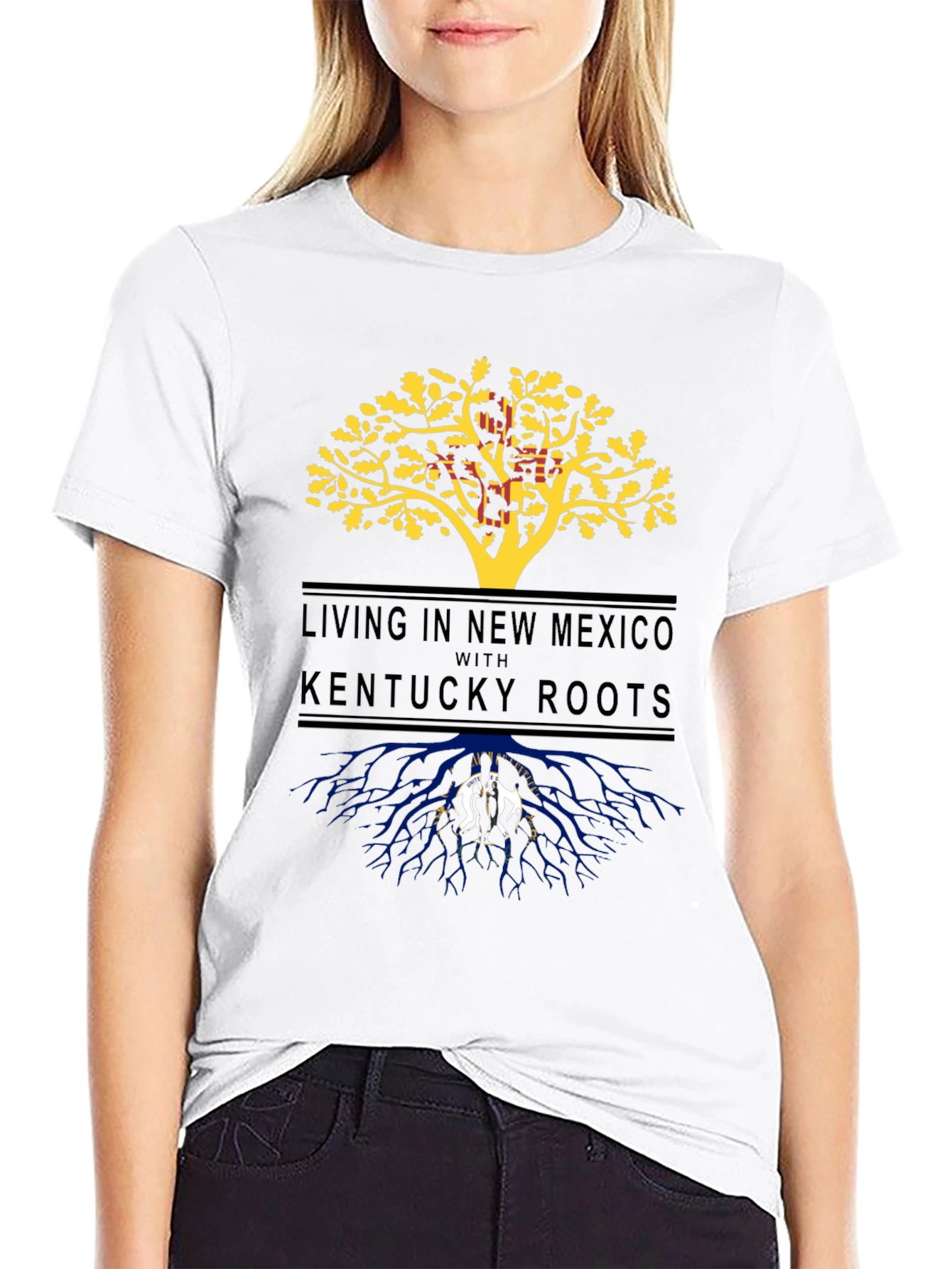 New Mexico Kentucky Roots T-Shirt