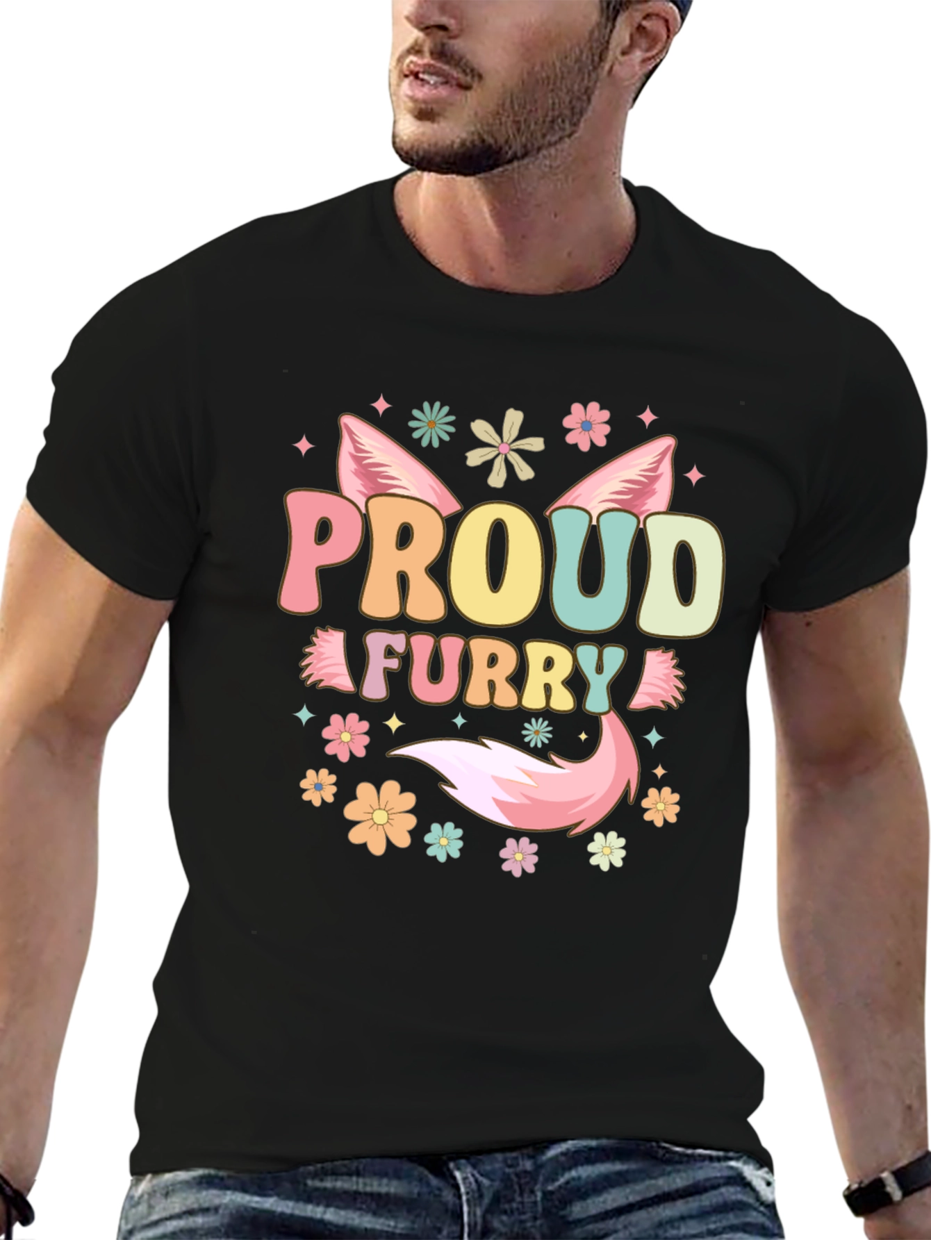 Proud Furry T-Shirt Cute Graphic Tee