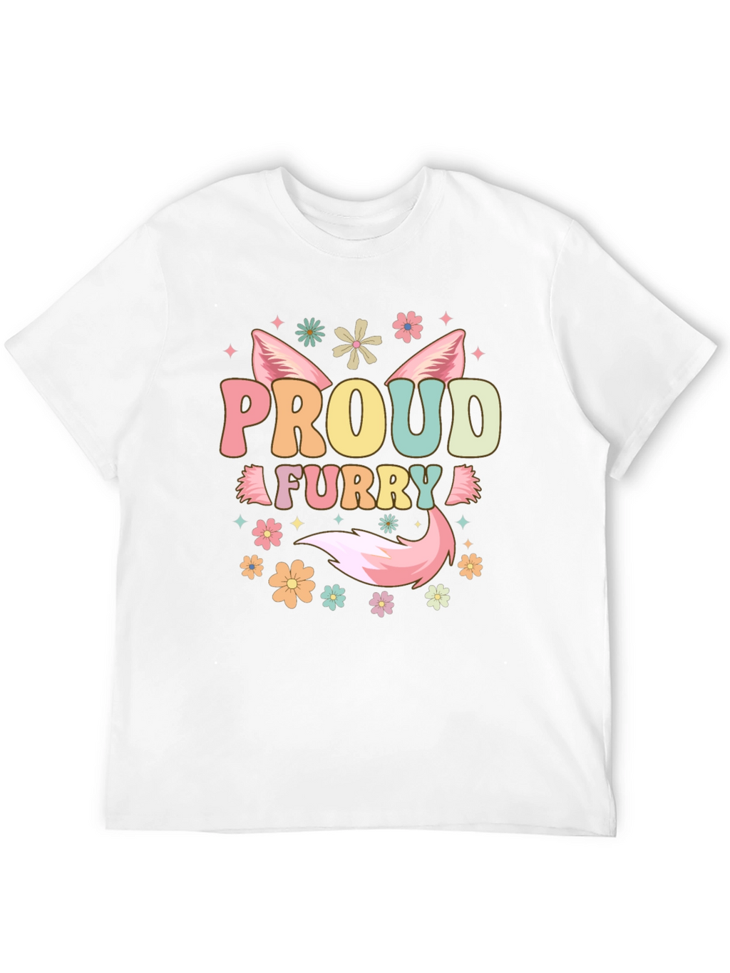Proud Furry T-Shirt Cute Graphic Tee