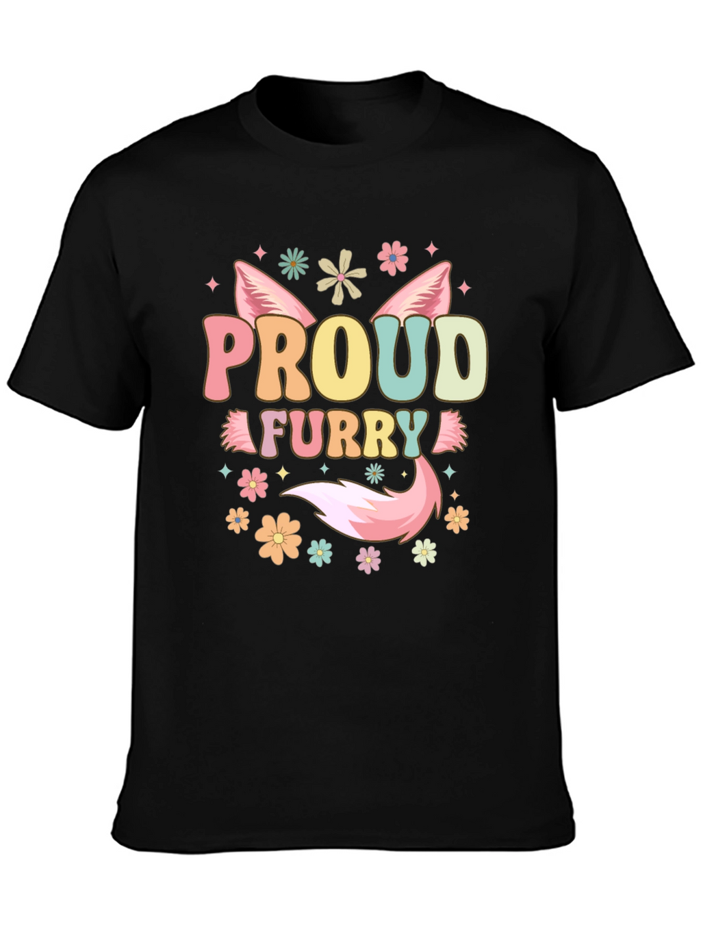 Proud Furry T-Shirt Cute Graphic Tee