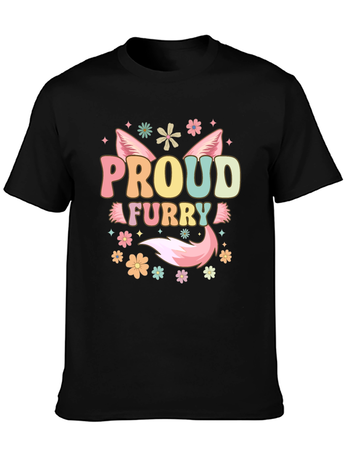 Proud Furry T-Shirt Cute Graphic Tee
