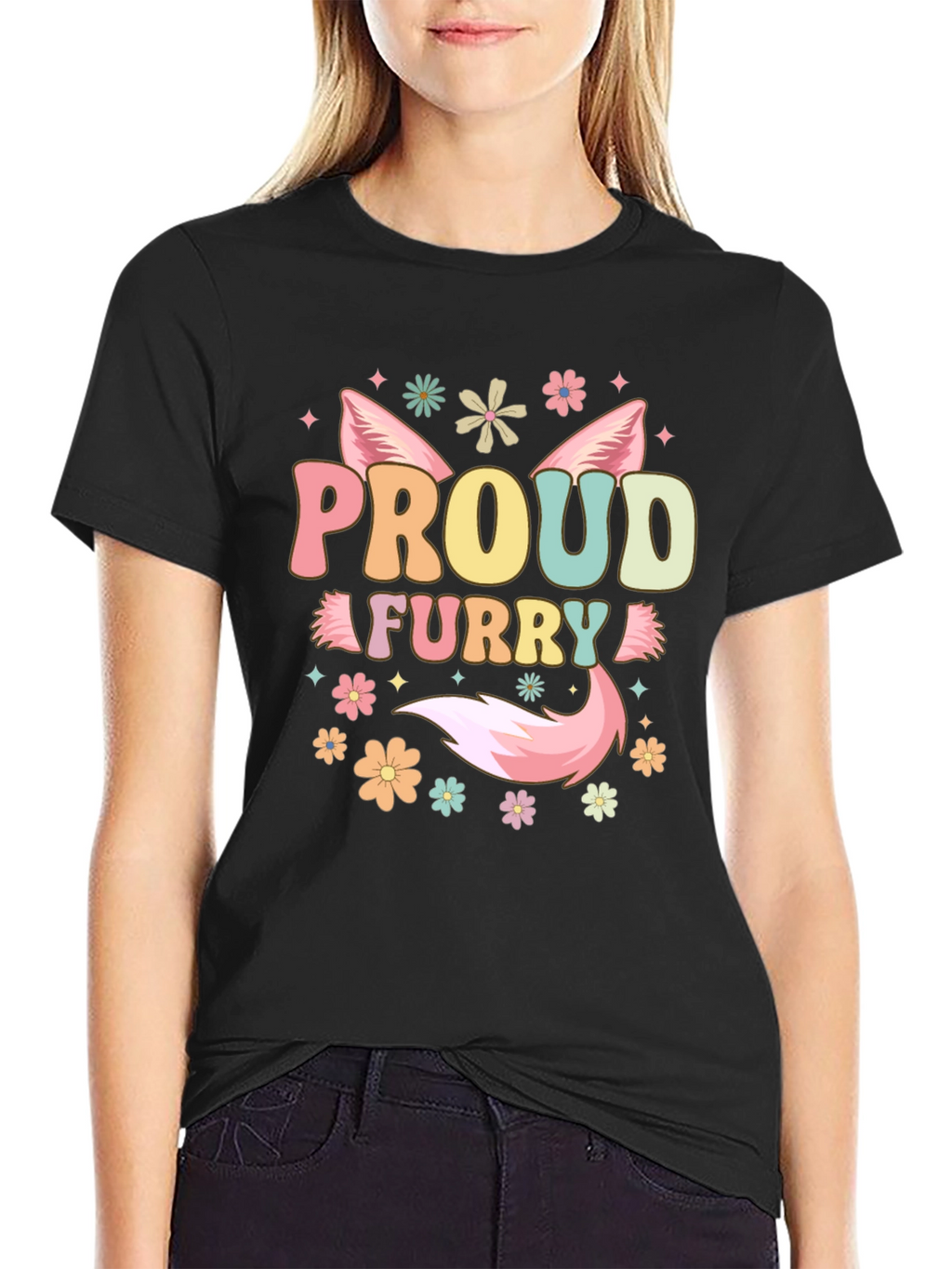 Proud Furry T-Shirt Cute Graphic Tee