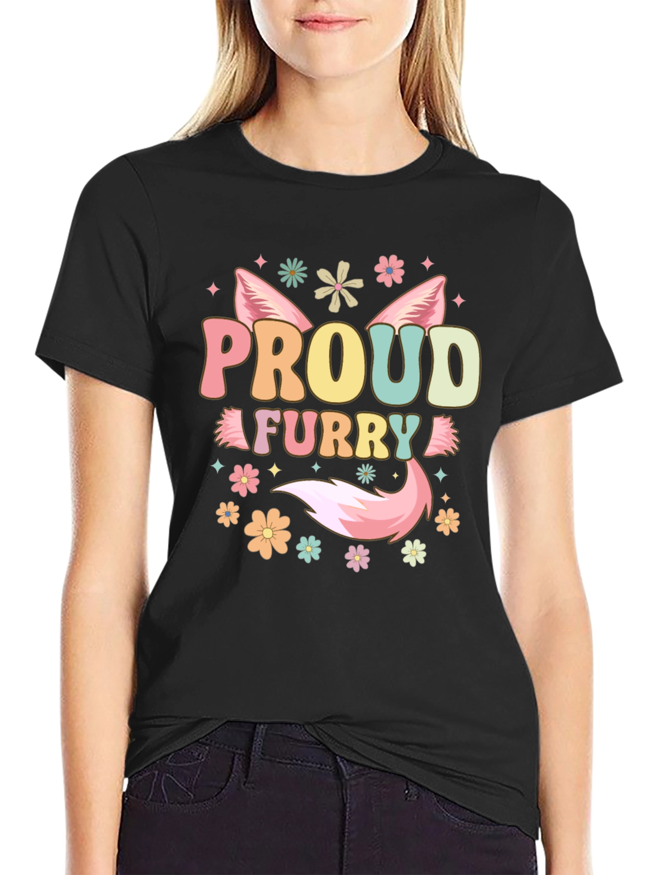 Proud Furry T-Shirt Cute Graphic Tee