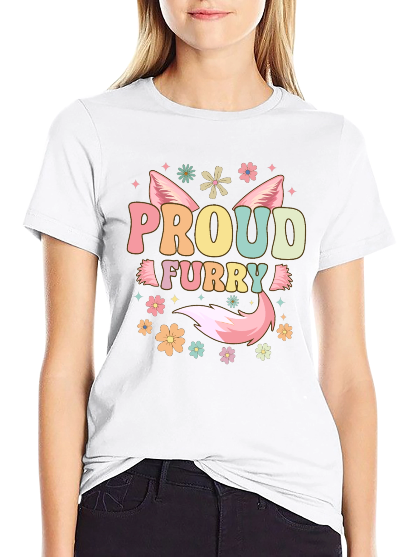 Proud Furry T-Shirt Cute Graphic Tee