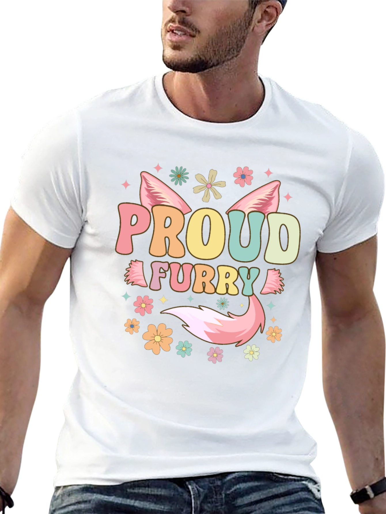 Proud Furry T-Shirt Cute Graphic Tee