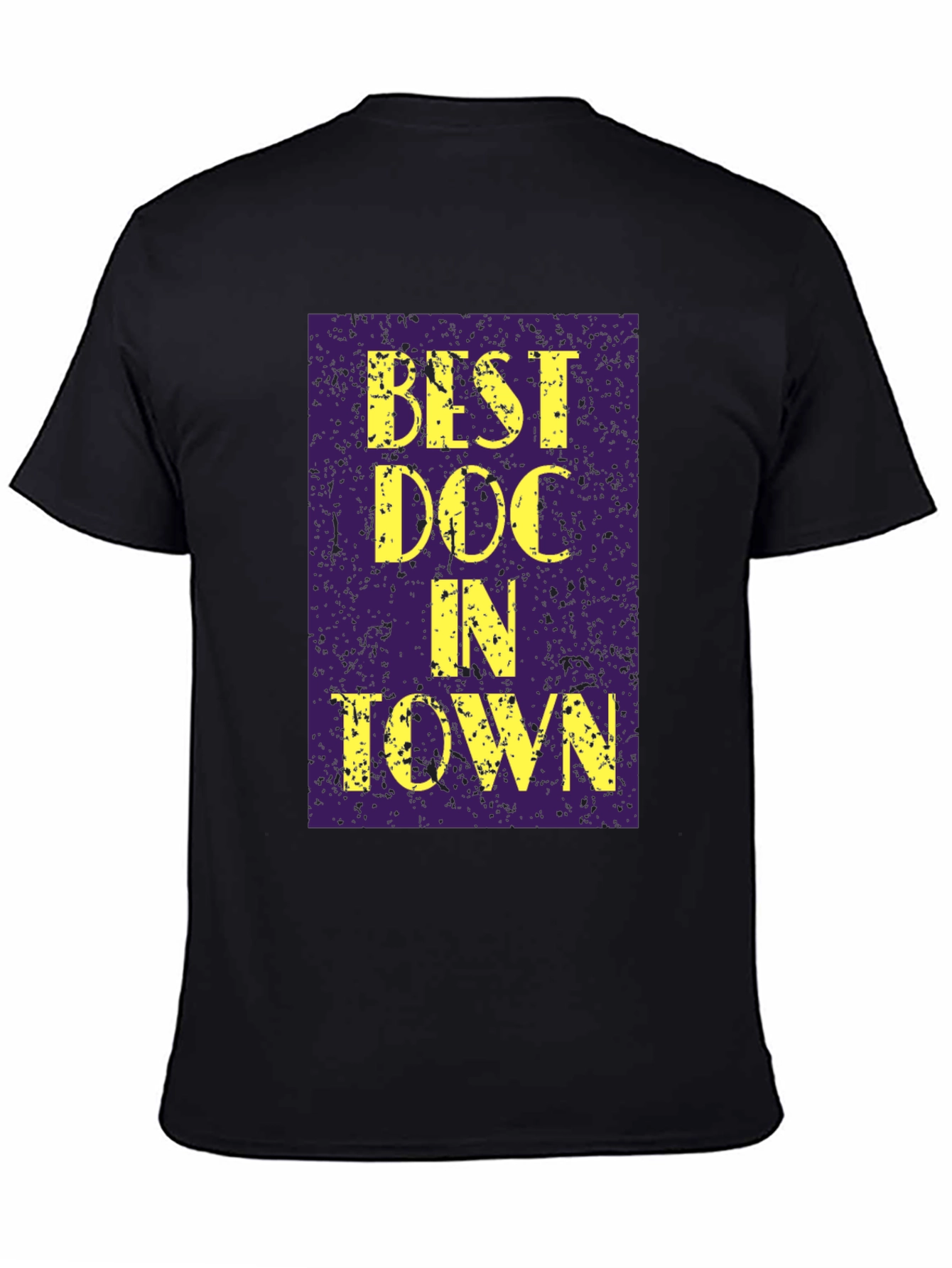 Best Doc In Town Graphic Tee - Novelty Doctor T-Shirt