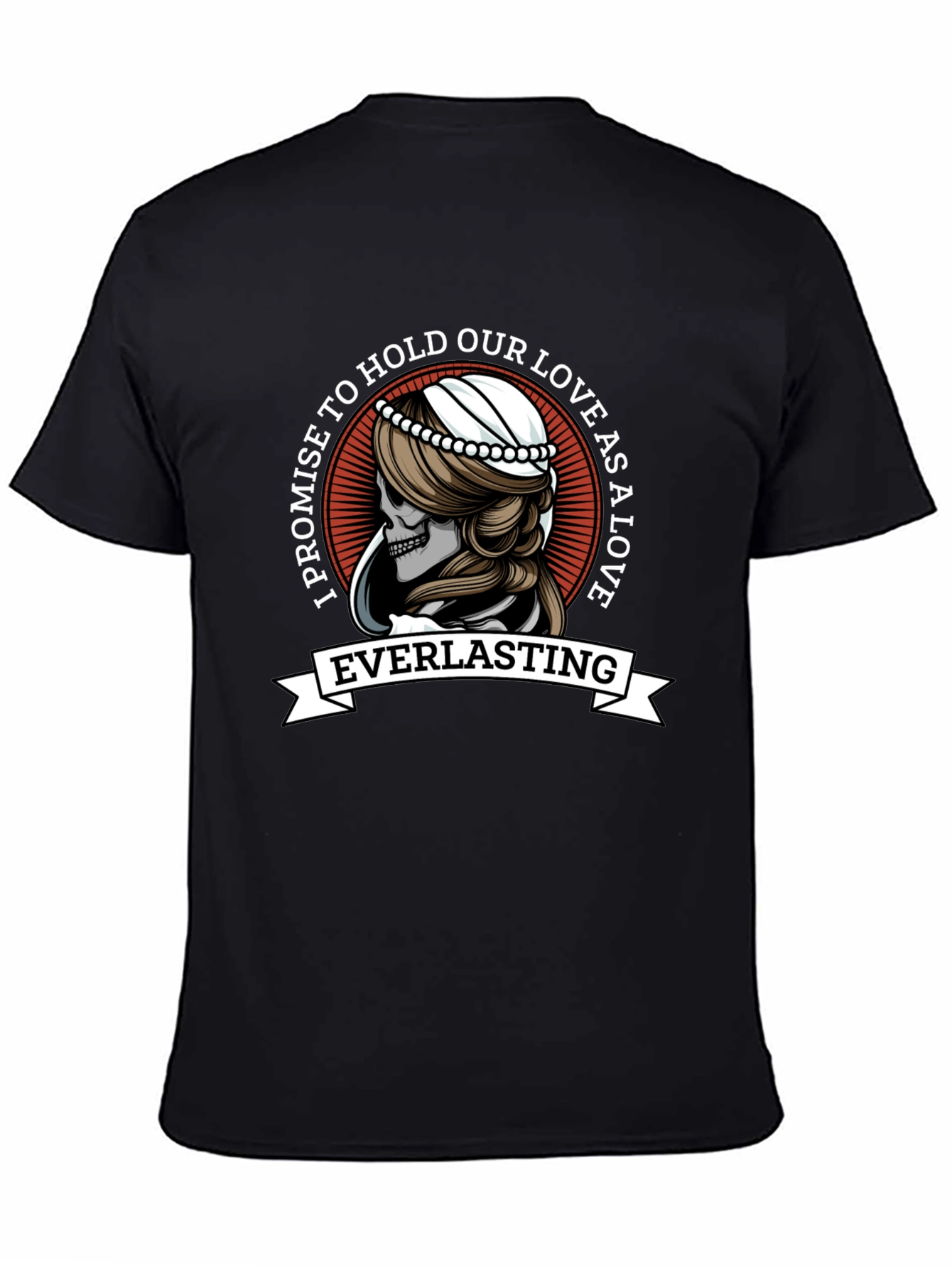 Everlasting Love Skeleton Bride T-Shirt