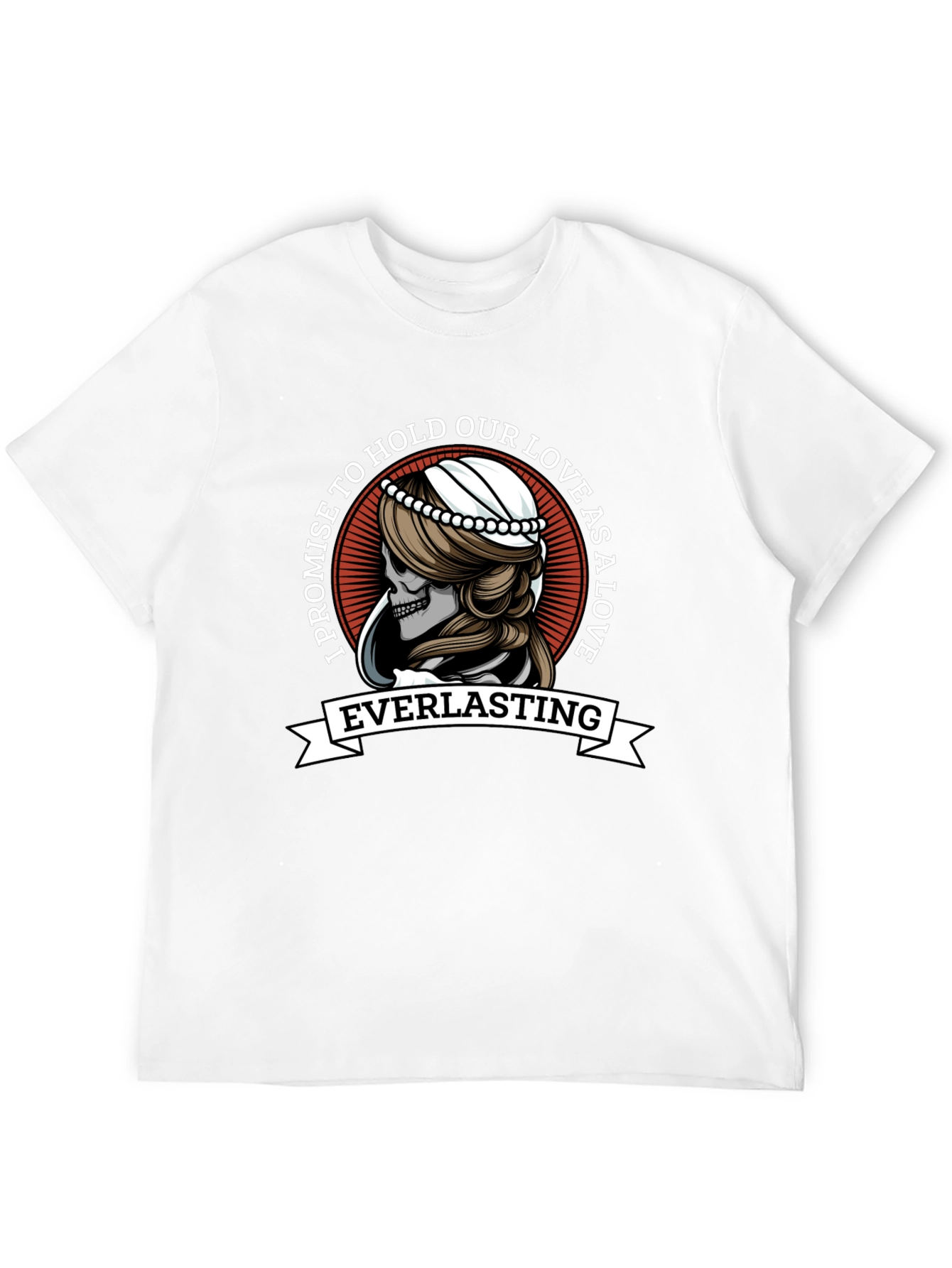 Everlasting Love Skeleton Bride T-Shirt