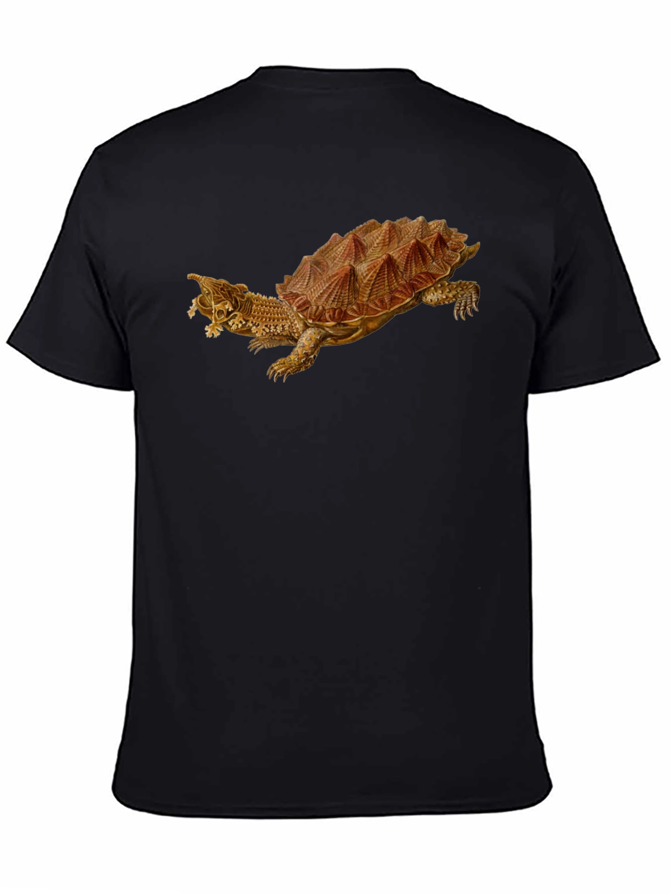 Alligator Snapping Turtle Graphic Tee - Cool Reptile Design