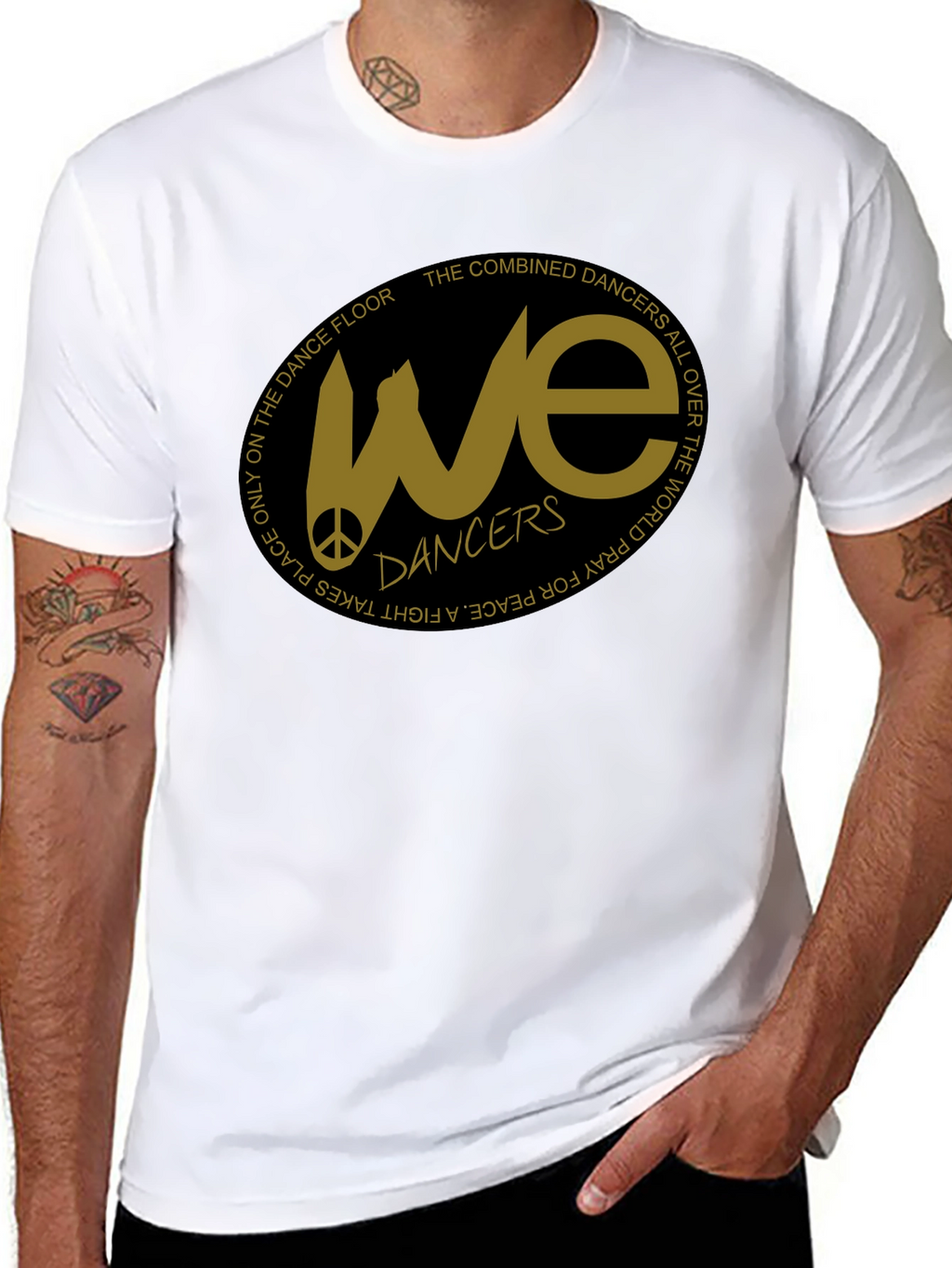 We Dancers Black Graphic Tee