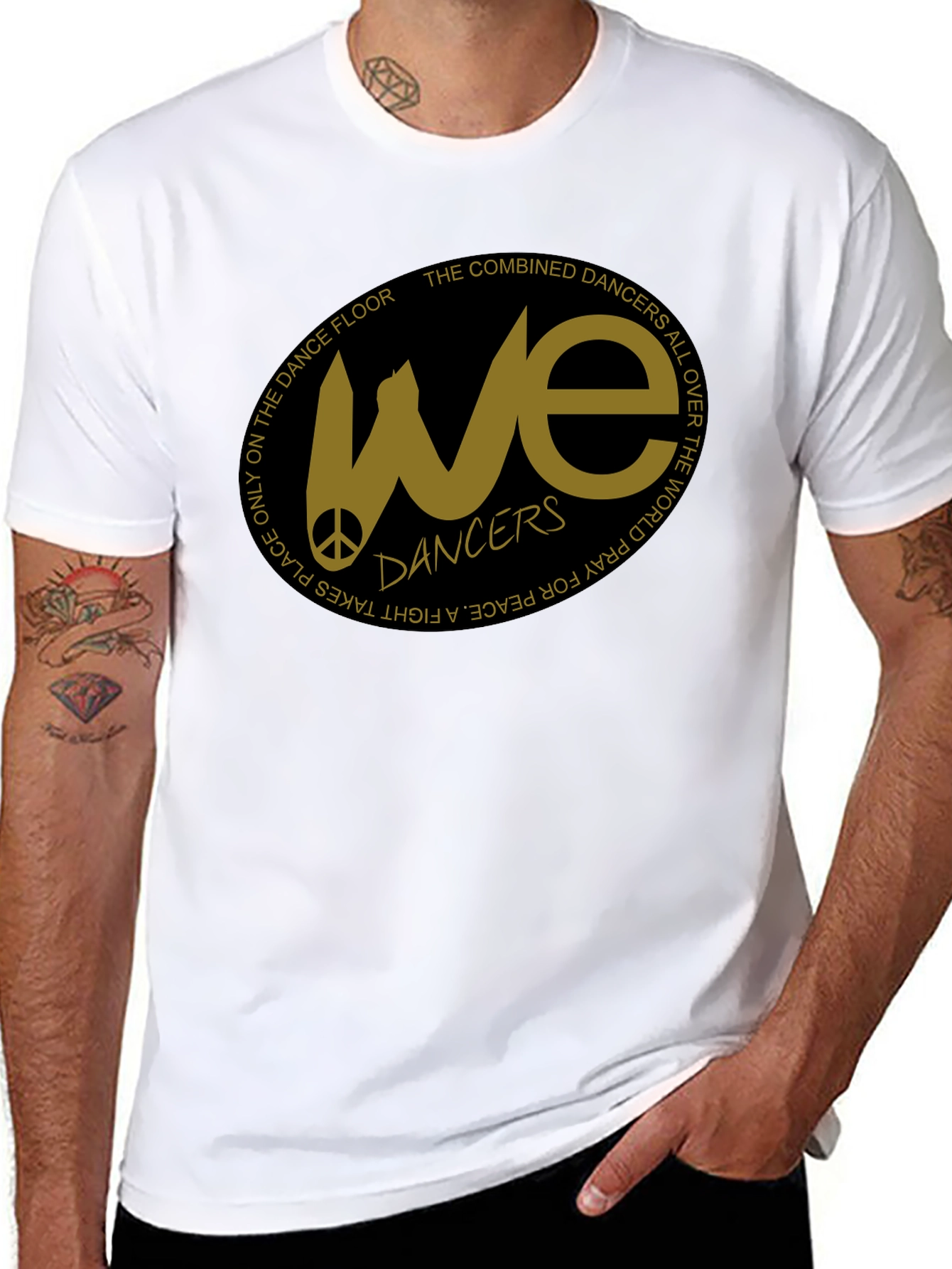 We Dancers Black Graphic Tee