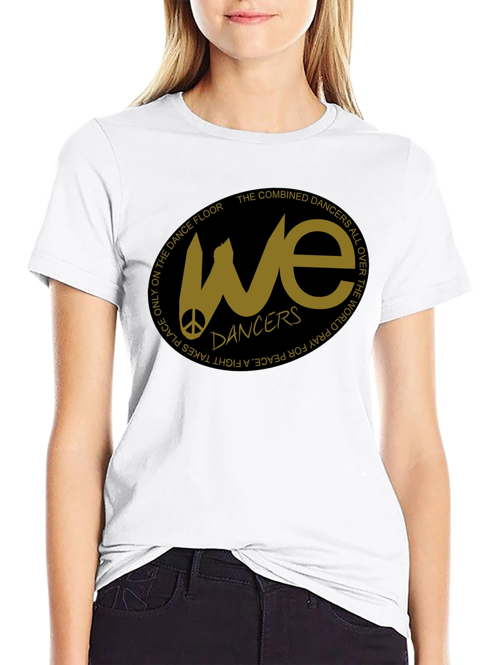 We Dancers Black Graphic Tee