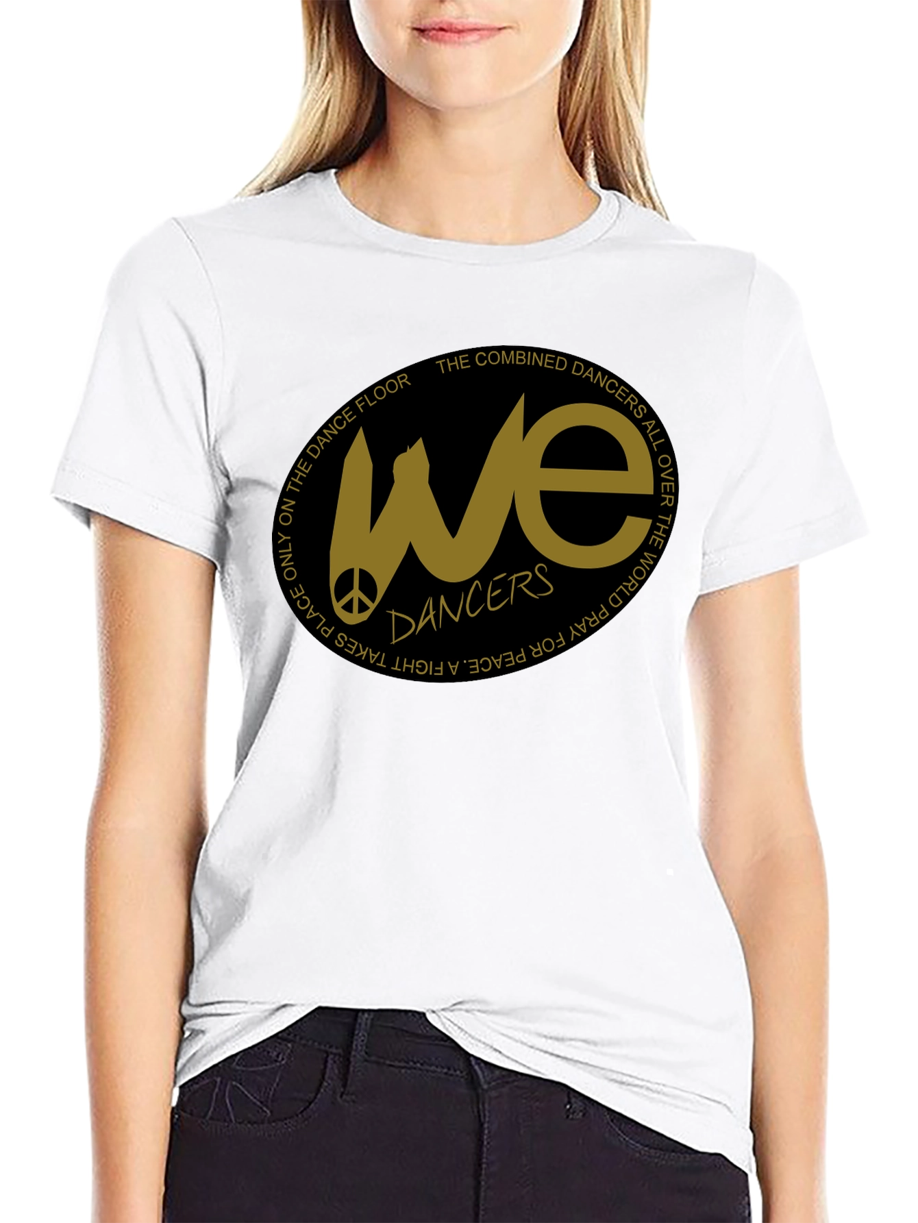 We Dancers Black Graphic Tee