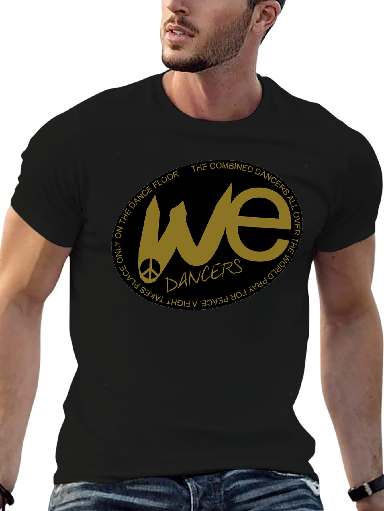 We Dancers Black Graphic Tee