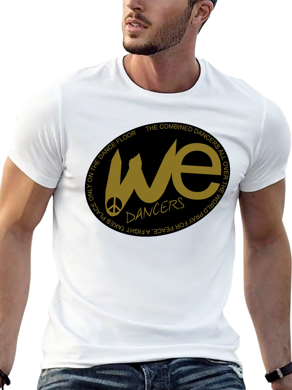 We Dancers Black Graphic Tee
