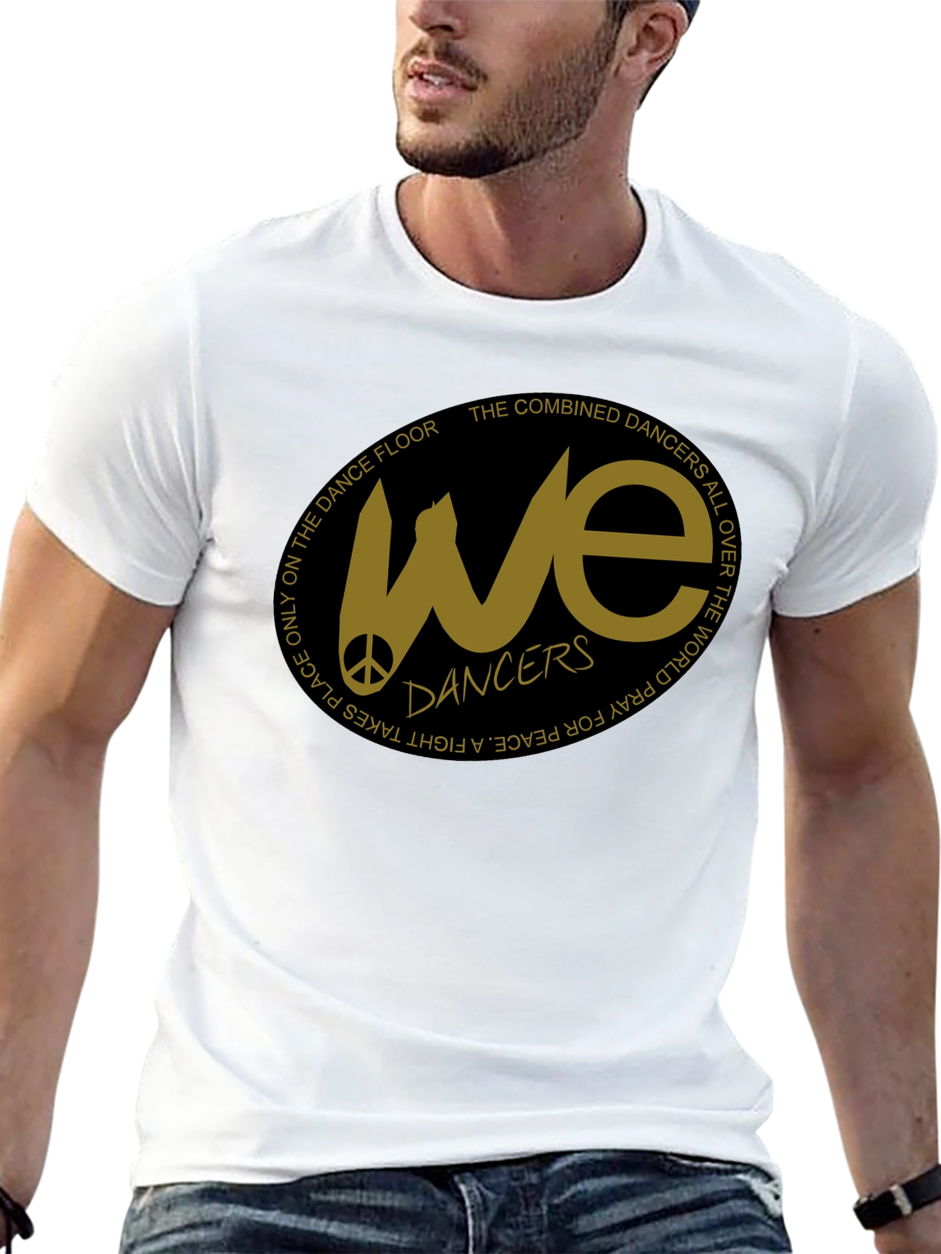 We Dancers Black Graphic Tee