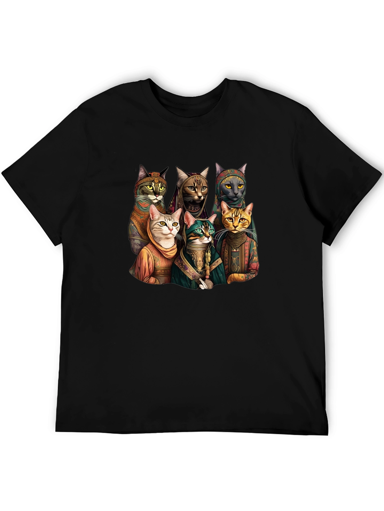 Cats Band Funny Graphic Tee