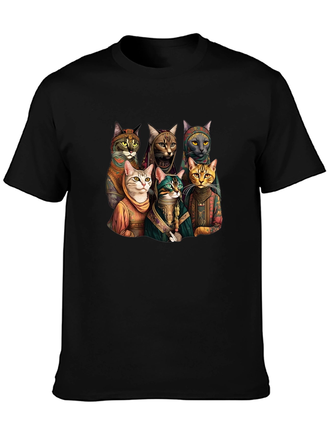 Cats Band Funny Graphic Tee