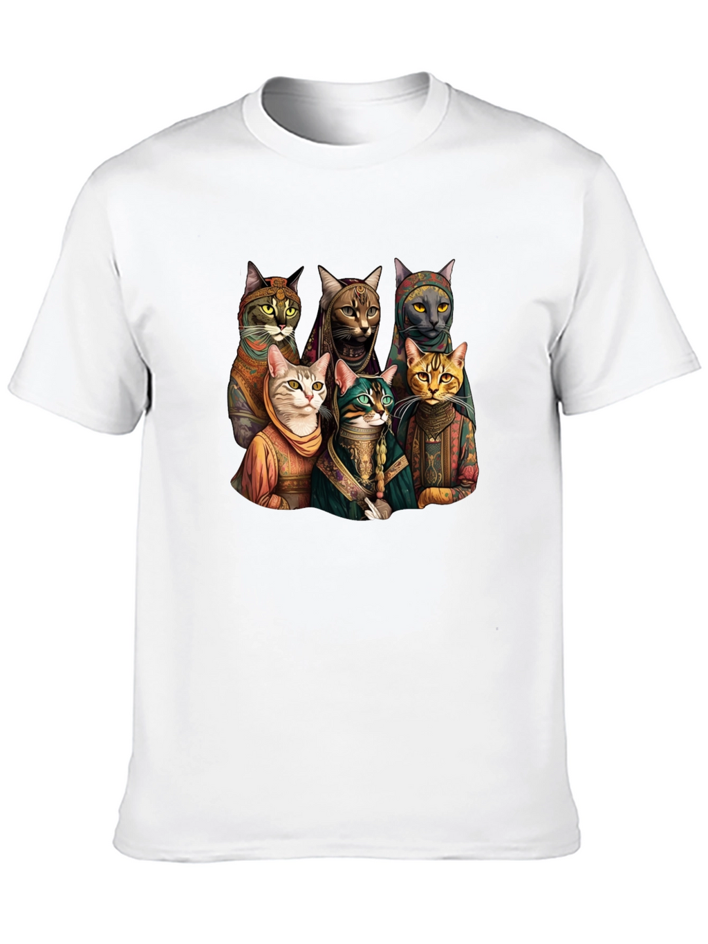 Cats Band Funny Graphic Tee