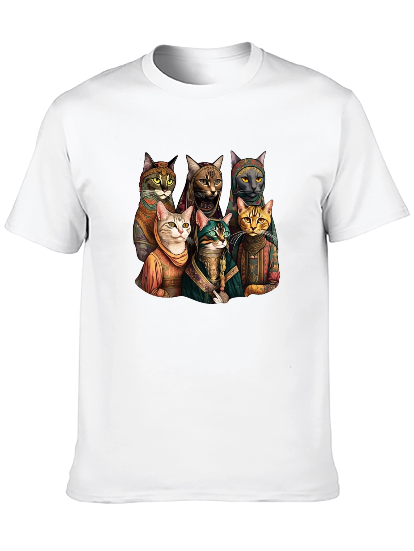 Cats Band Funny Graphic Tee