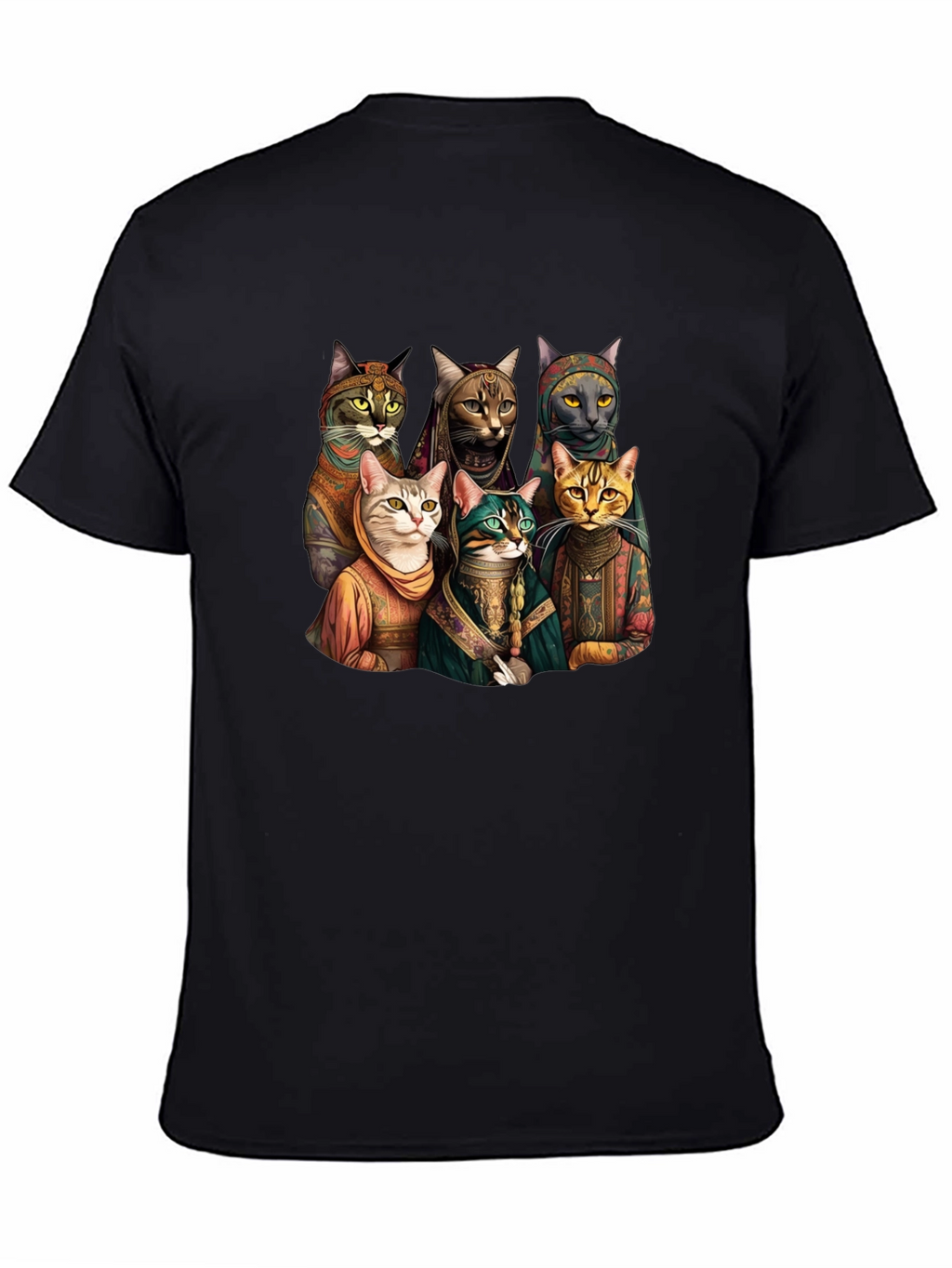 Cats Band Funny Graphic Tee