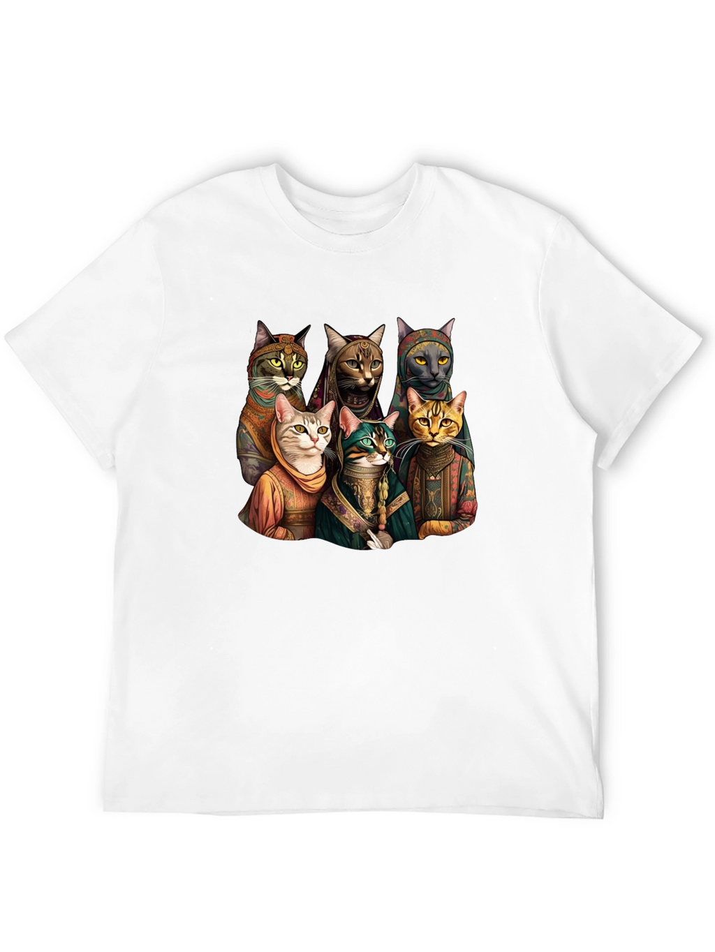 Cats Band Funny Graphic Tee