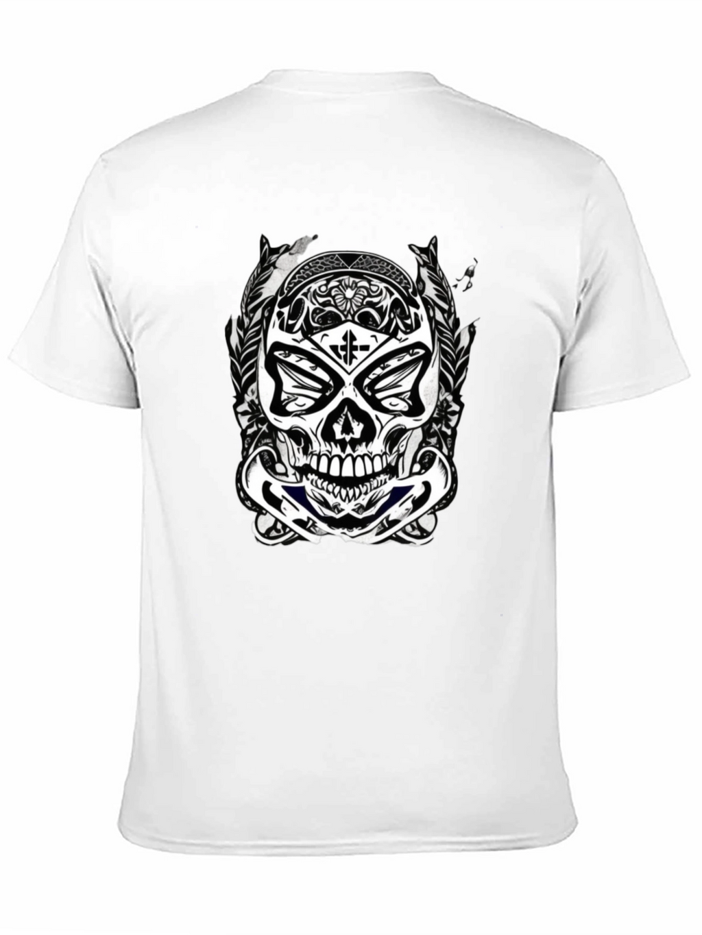 Skull Graphic Black T-Shirt for Men