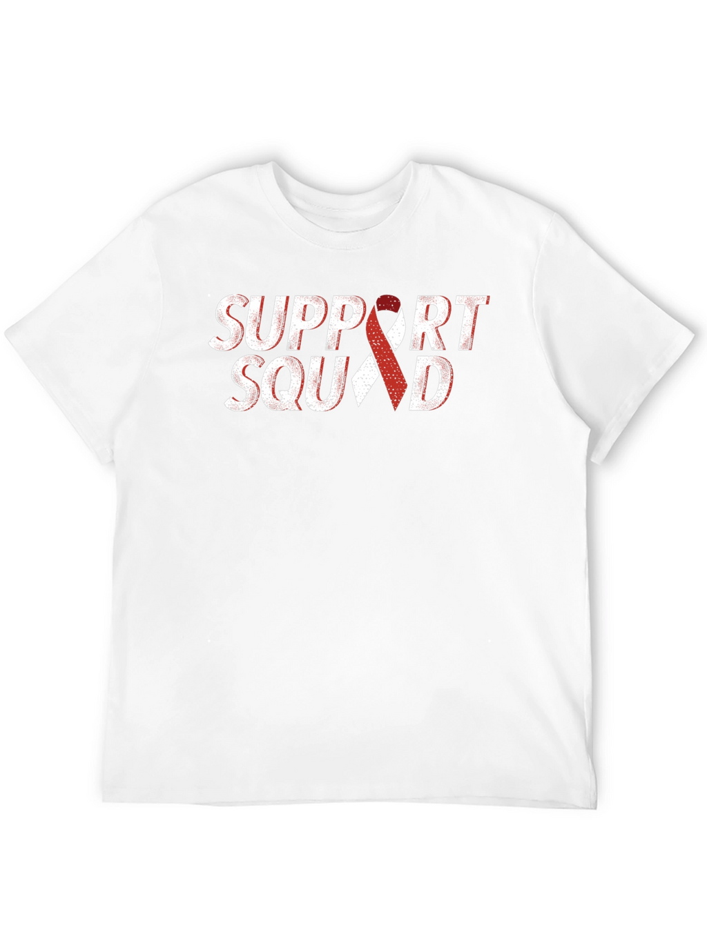 Support Squad Awareness Ribbon Graphic T-Shirt