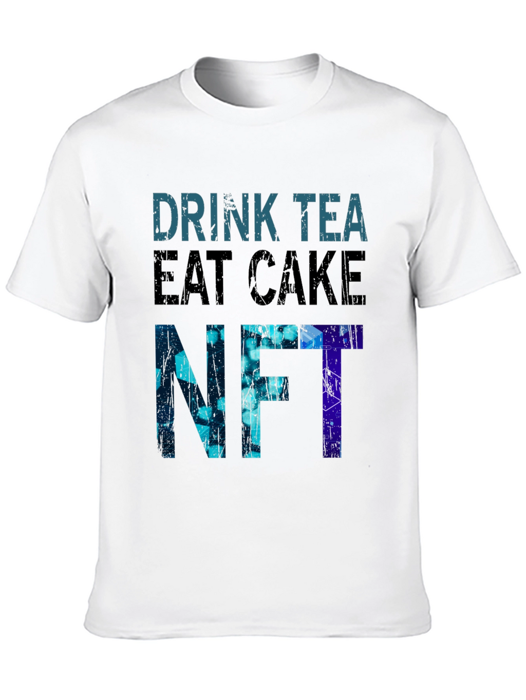 Drink Tea Eat Cake NFT Graphic T-Shirt