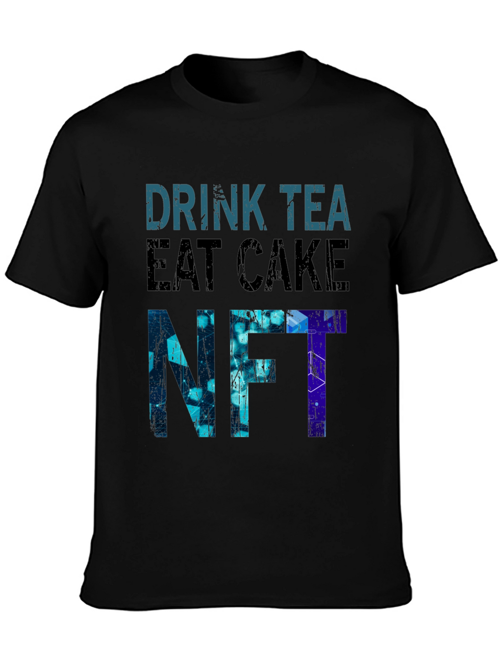 Drink Tea Eat Cake NFT Graphic T-Shirt