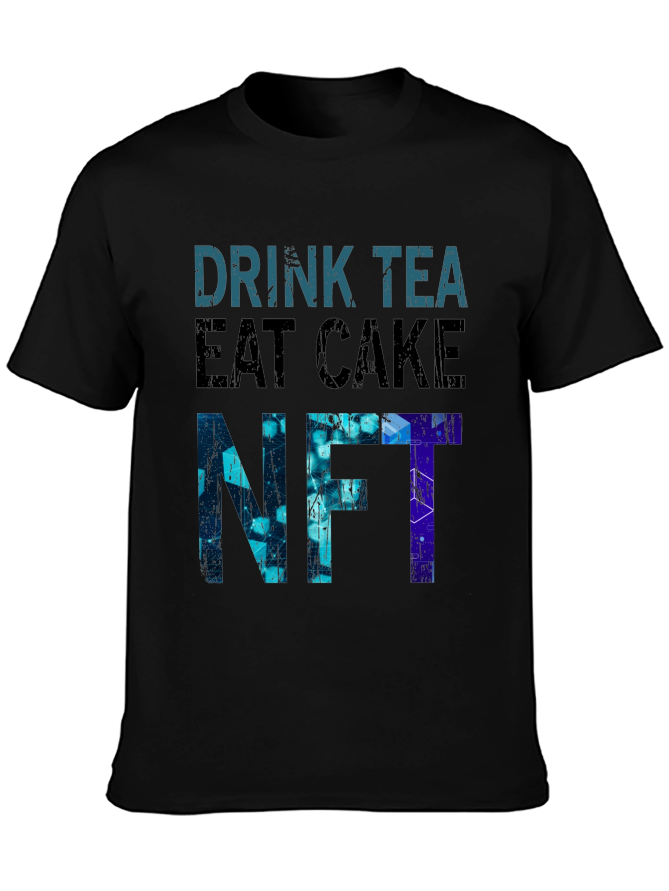 Drink Tea Eat Cake NFT Graphic T-Shirt