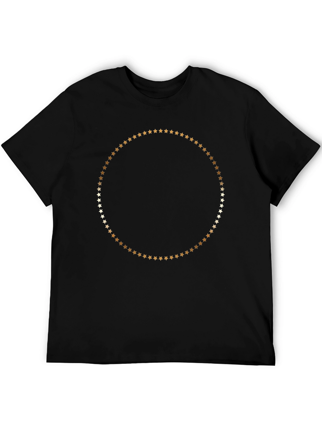Star Circle Black T-Shirt