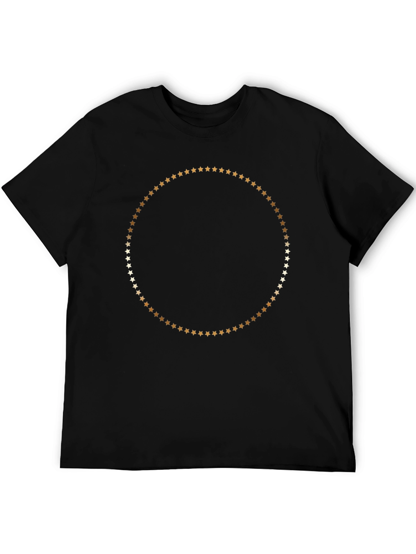 Star Circle Black T-Shirt