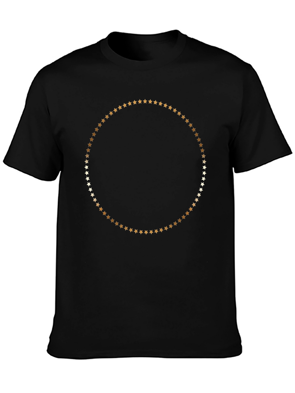 Star Circle Black T-Shirt