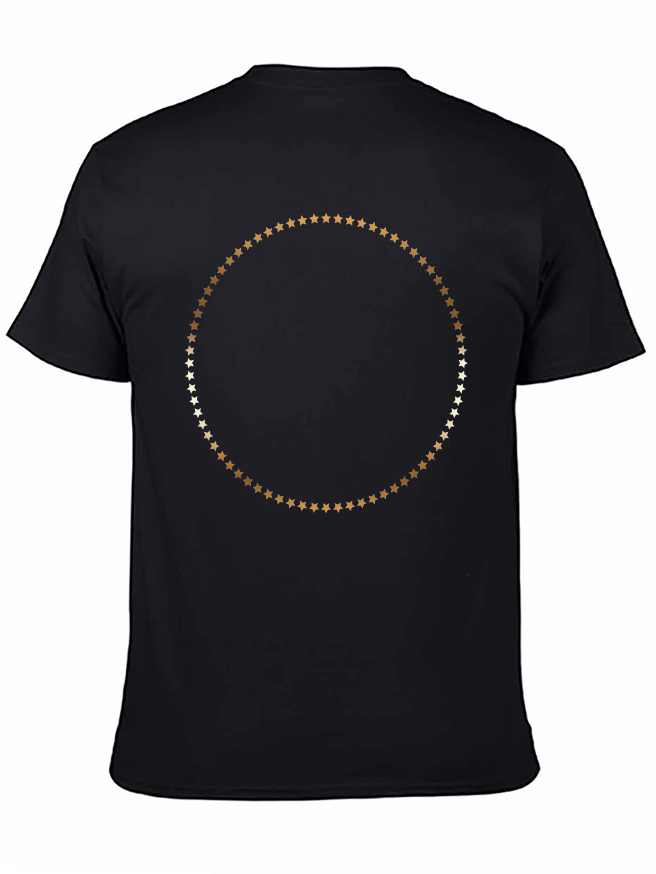 Star Circle Black T-Shirt