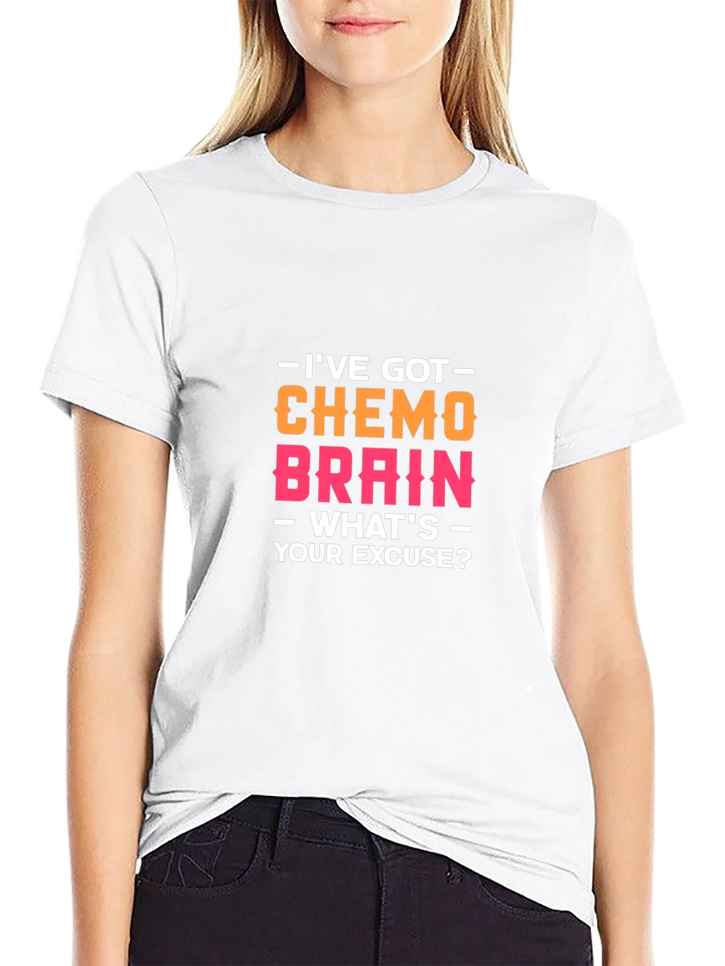 Chemo Brain Funny Graphic T-Shirt