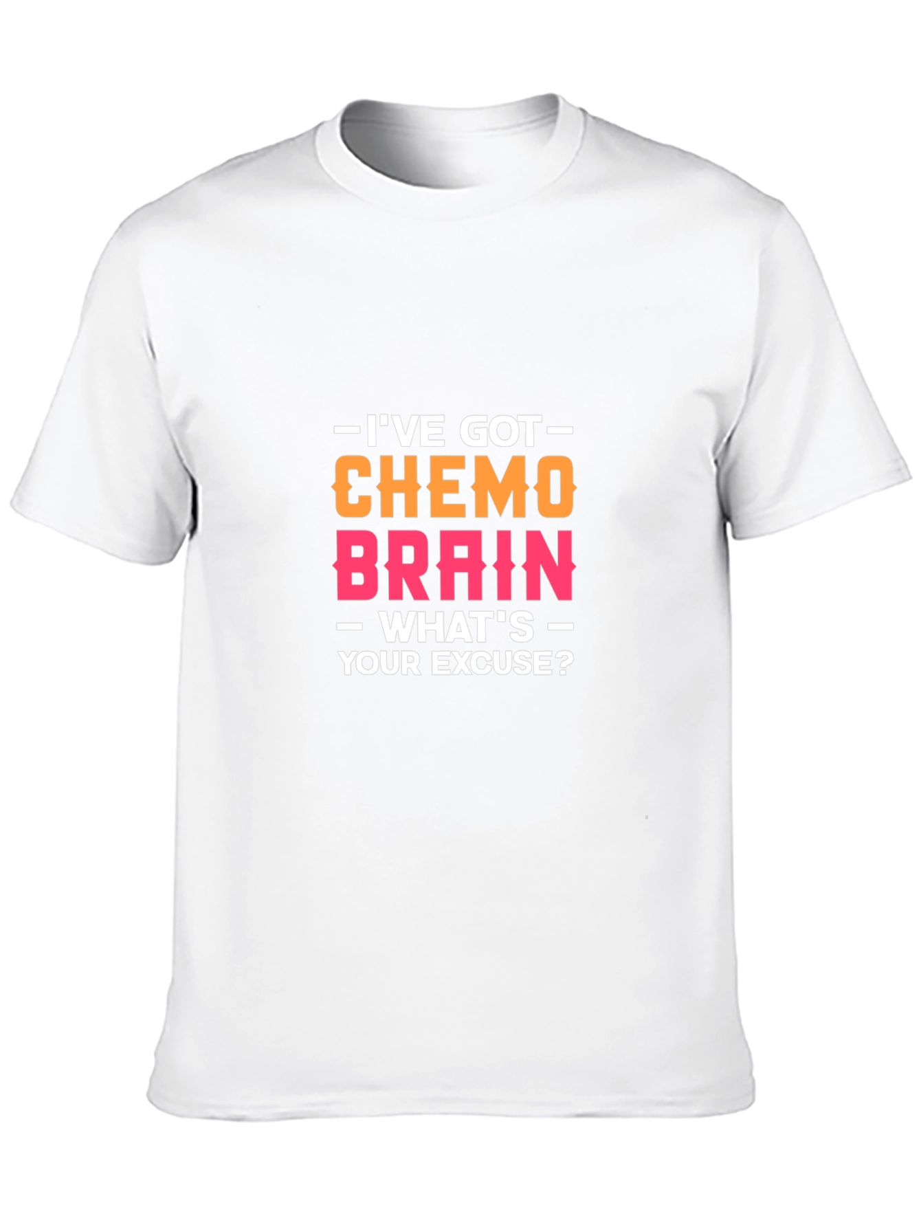 Chemo Brain Funny Graphic T-Shirt