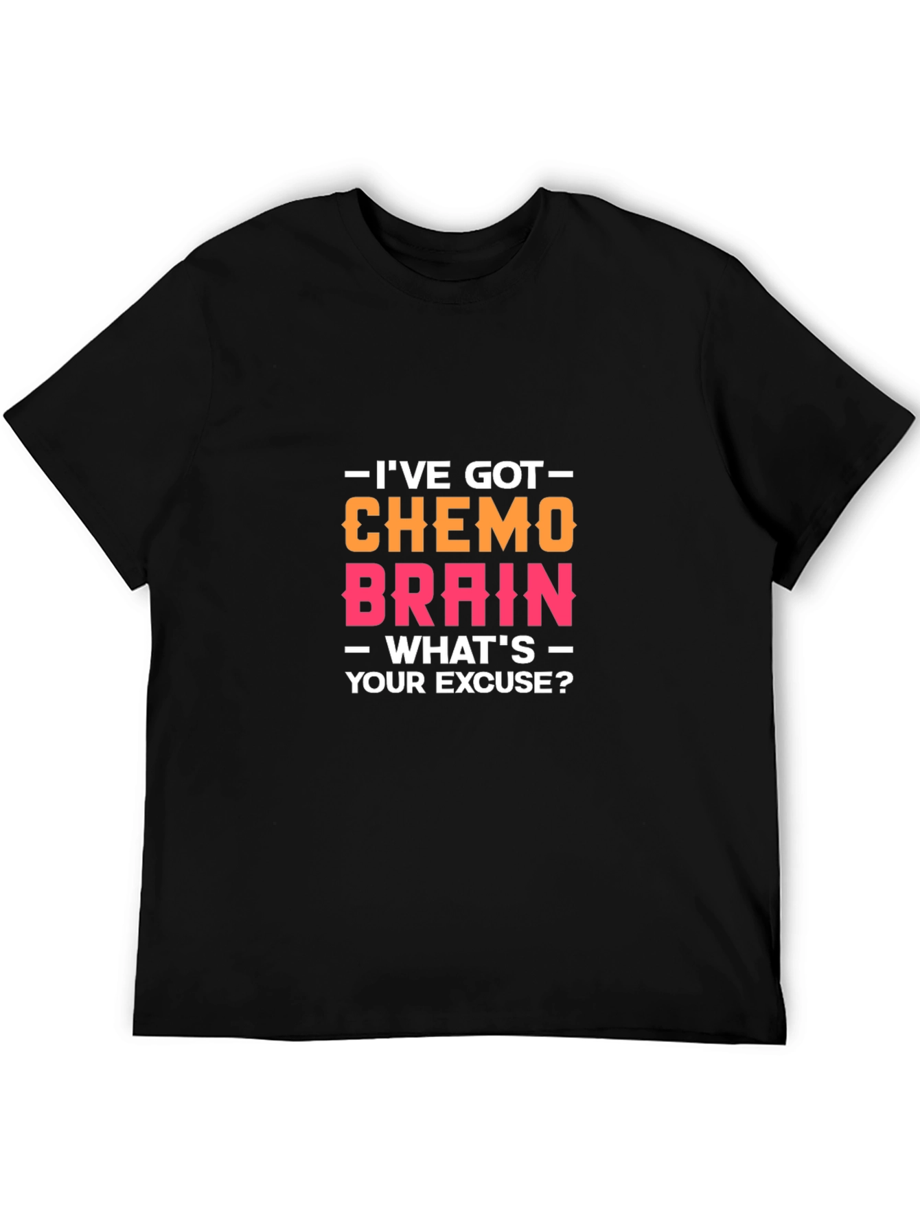 Chemo Brain Funny Graphic T-Shirt