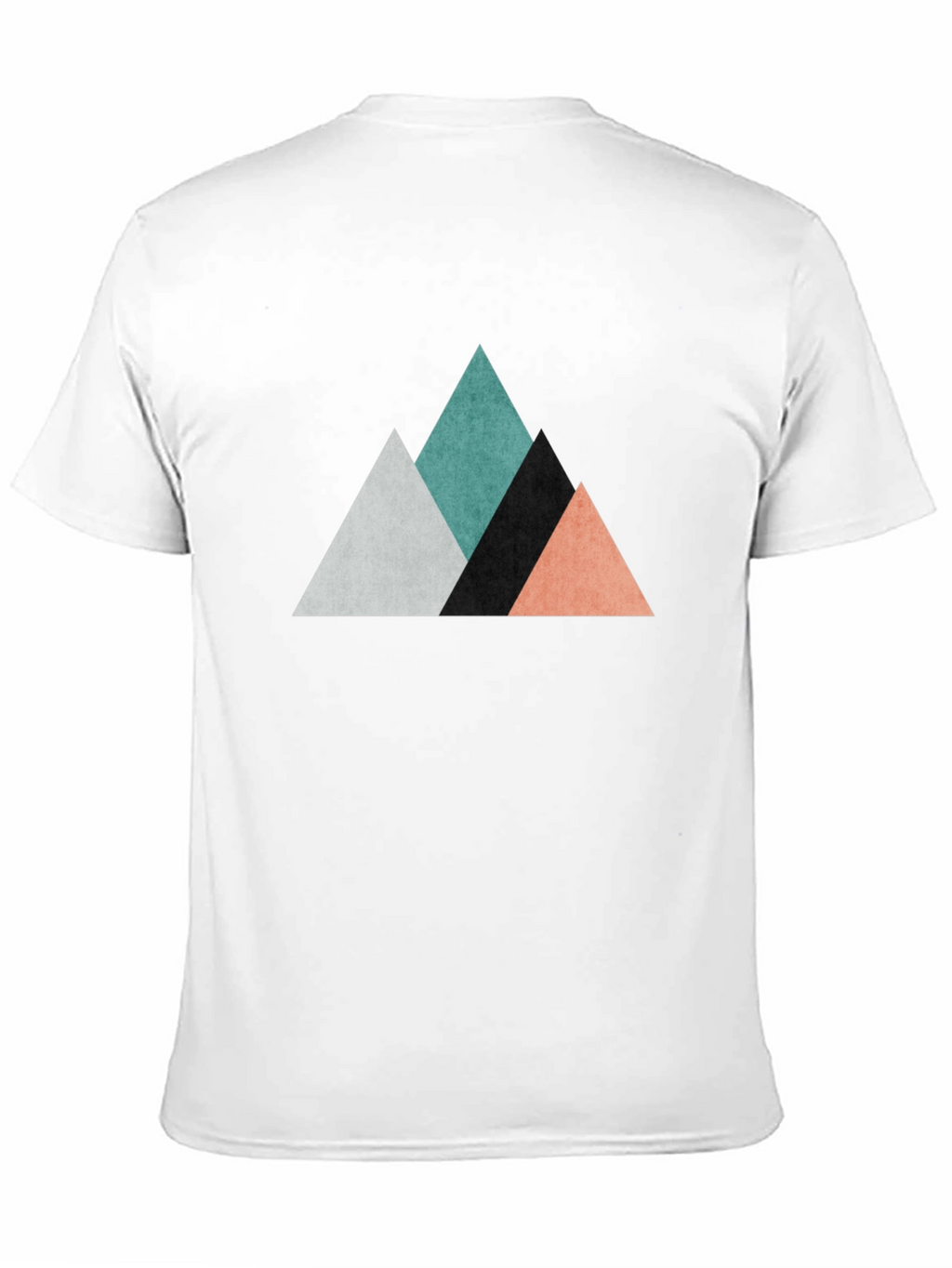 Modern Geometric Mountain T-Shirt