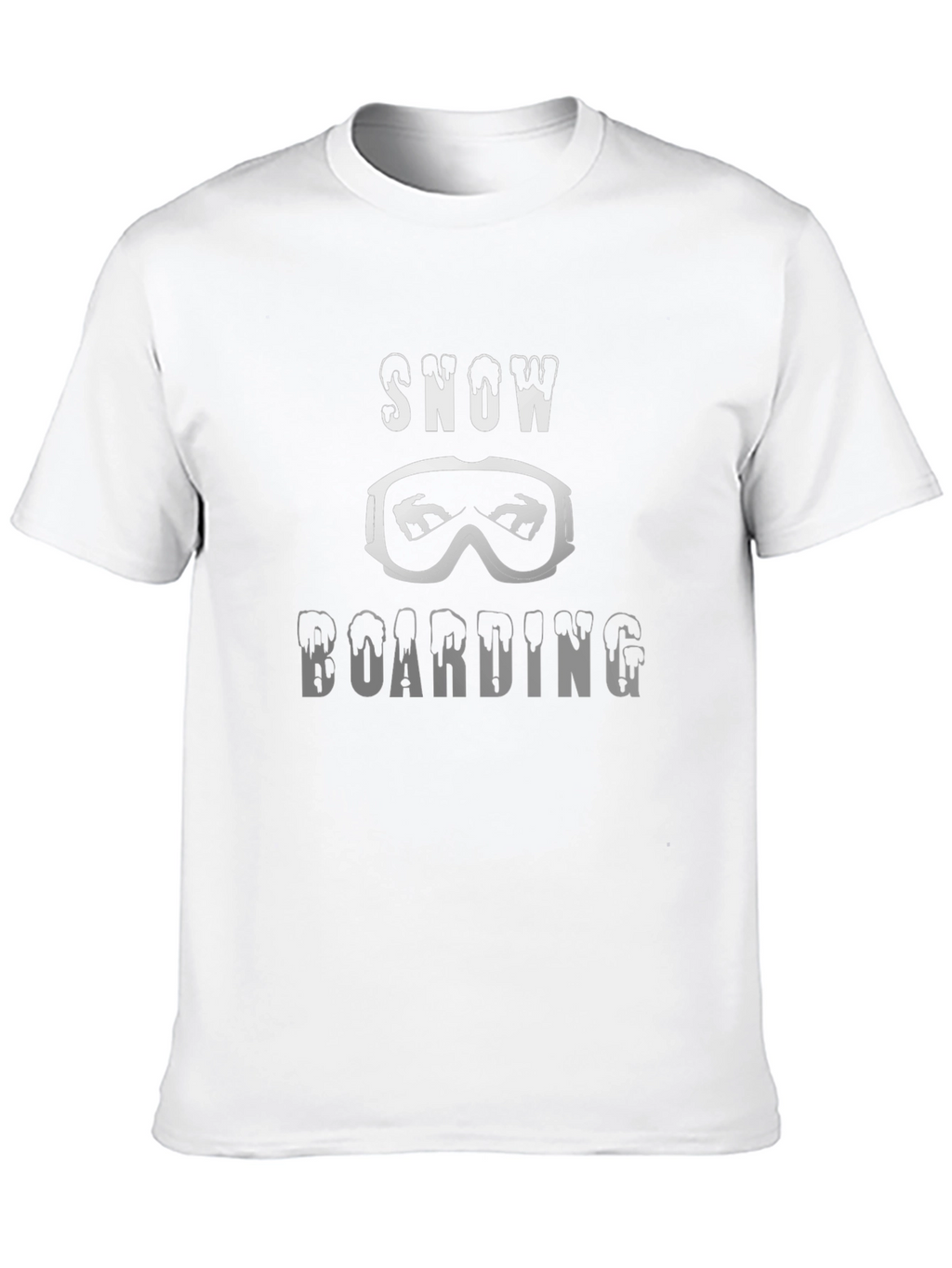 Snowboarding T-Shirt | Black Graphic Tee