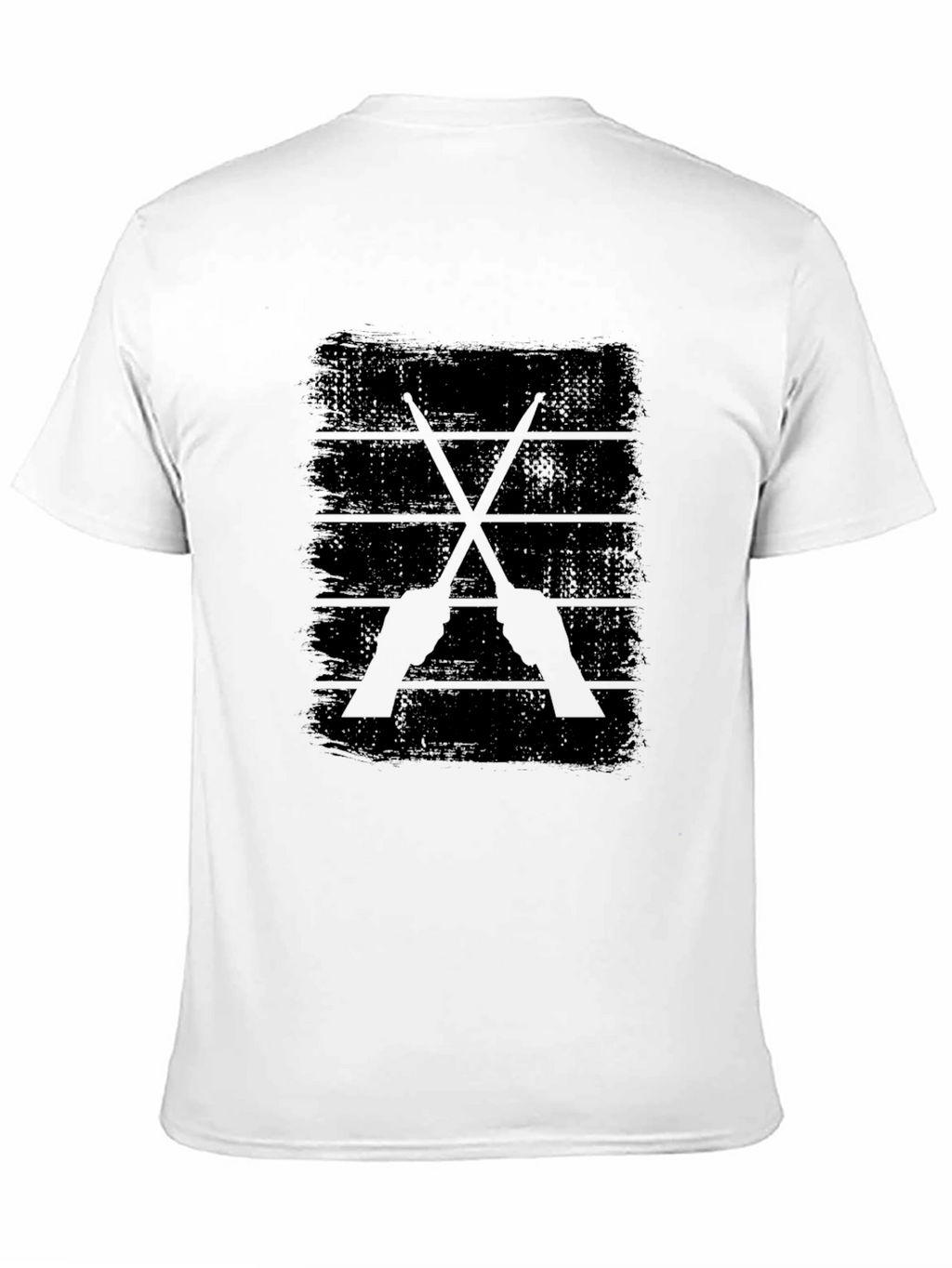 Drum Sticks Graphic Tee - Rock Band Shirt