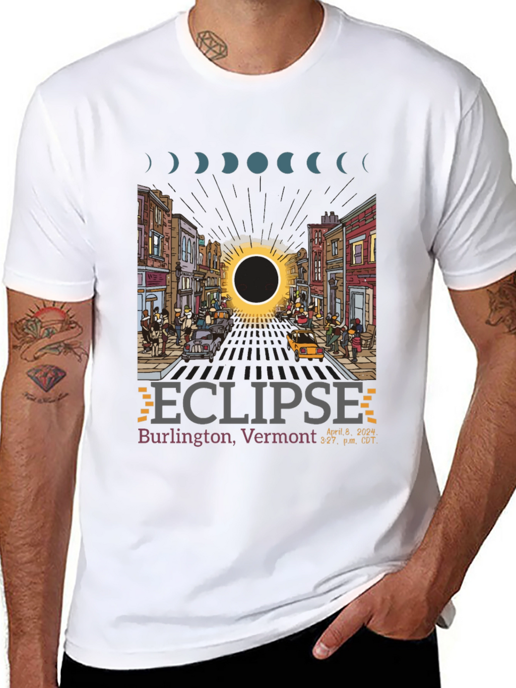 Eclipse April 8 2024 T-Shirt