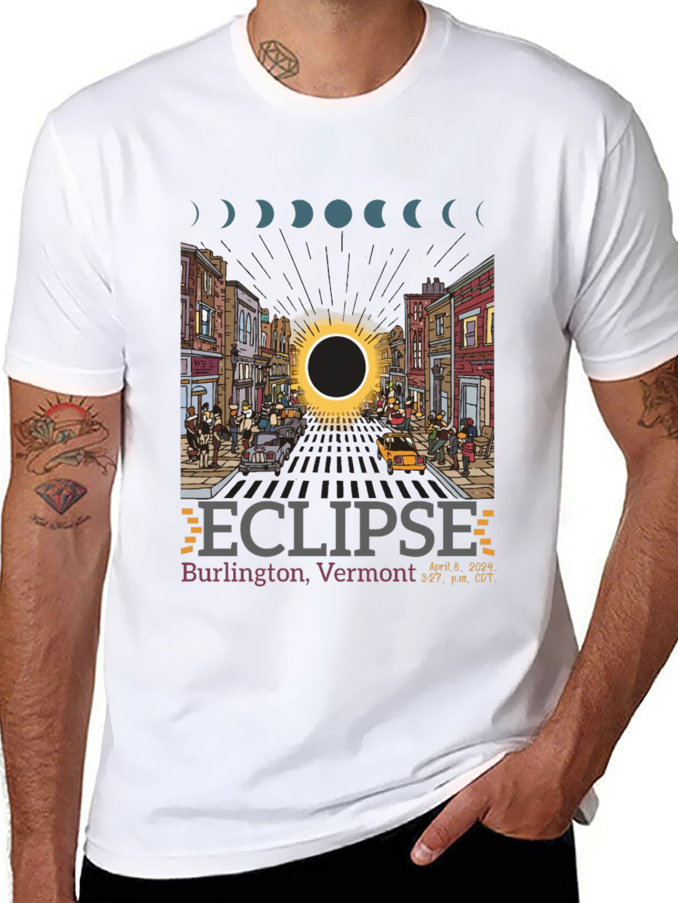 Eclipse April 8 2024 T-Shirt