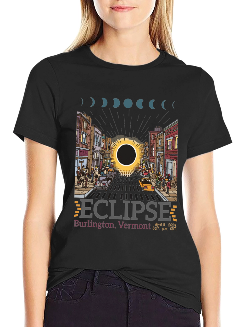 Eclipse April 8 2024 T-Shirt