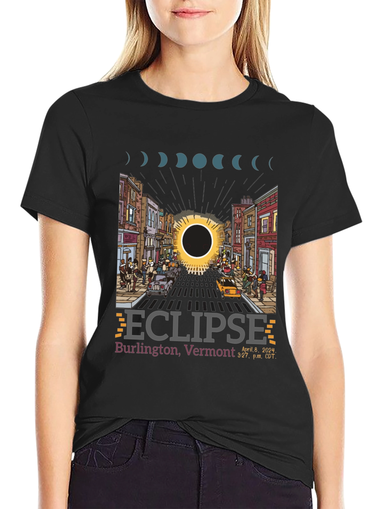 Eclipse April 8 2024 T-Shirt