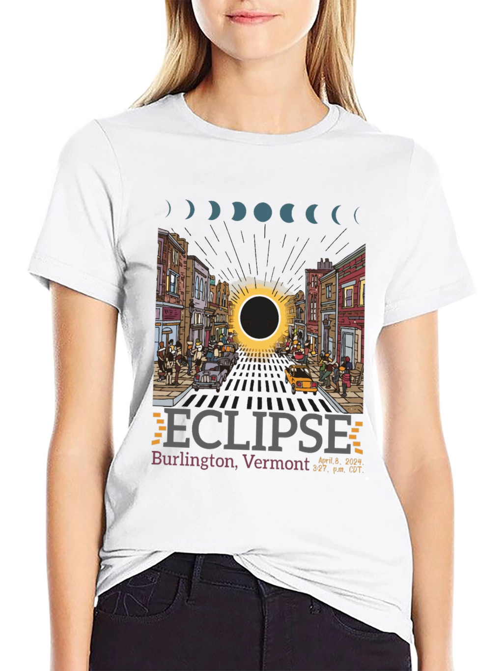 Eclipse April 8 2024 T-Shirt